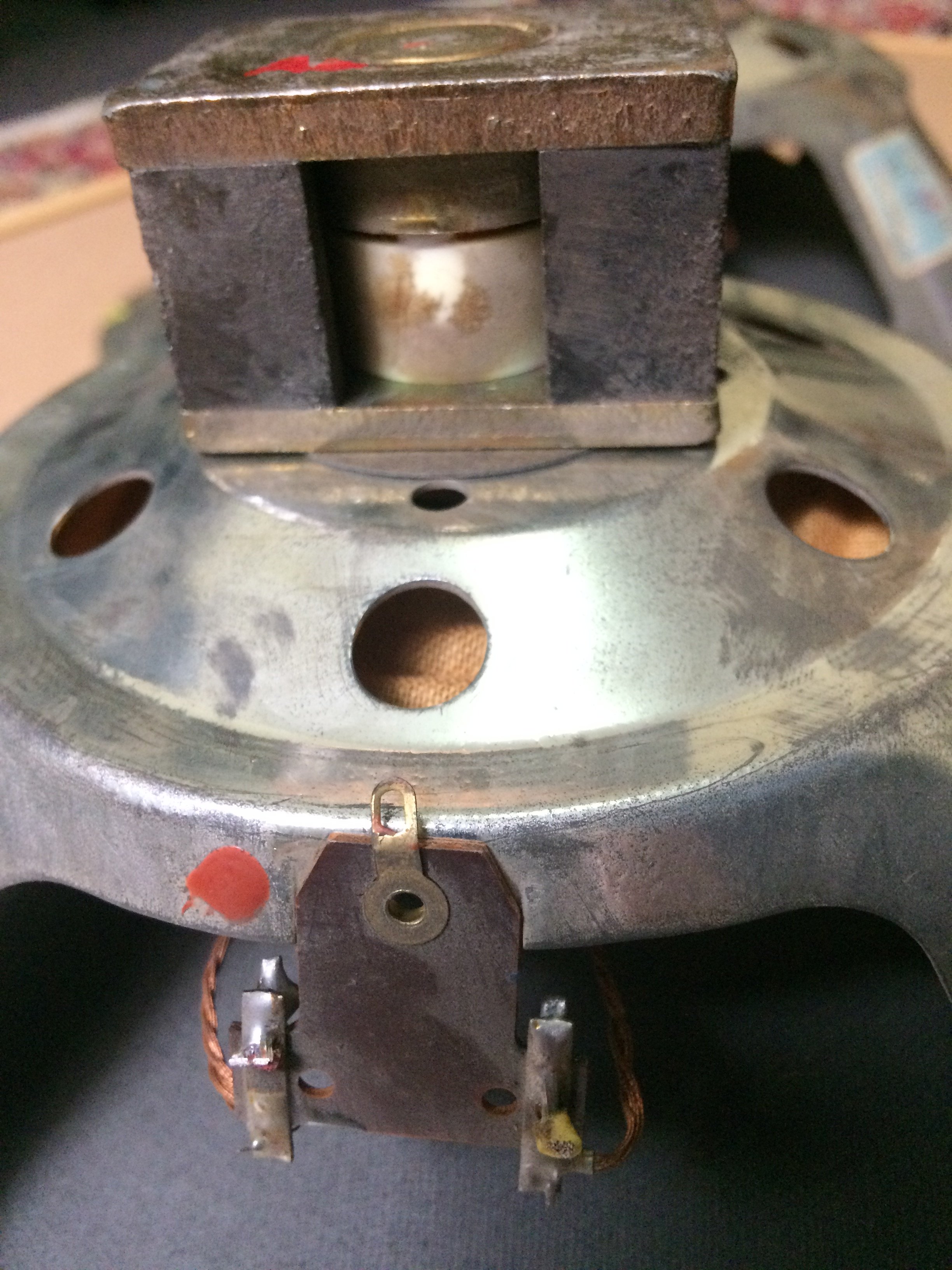 Grundig Vintage Alnico large oval speaker drivers 29cm x 18cm ﻿ Stereo, Home Cinema, Headphones