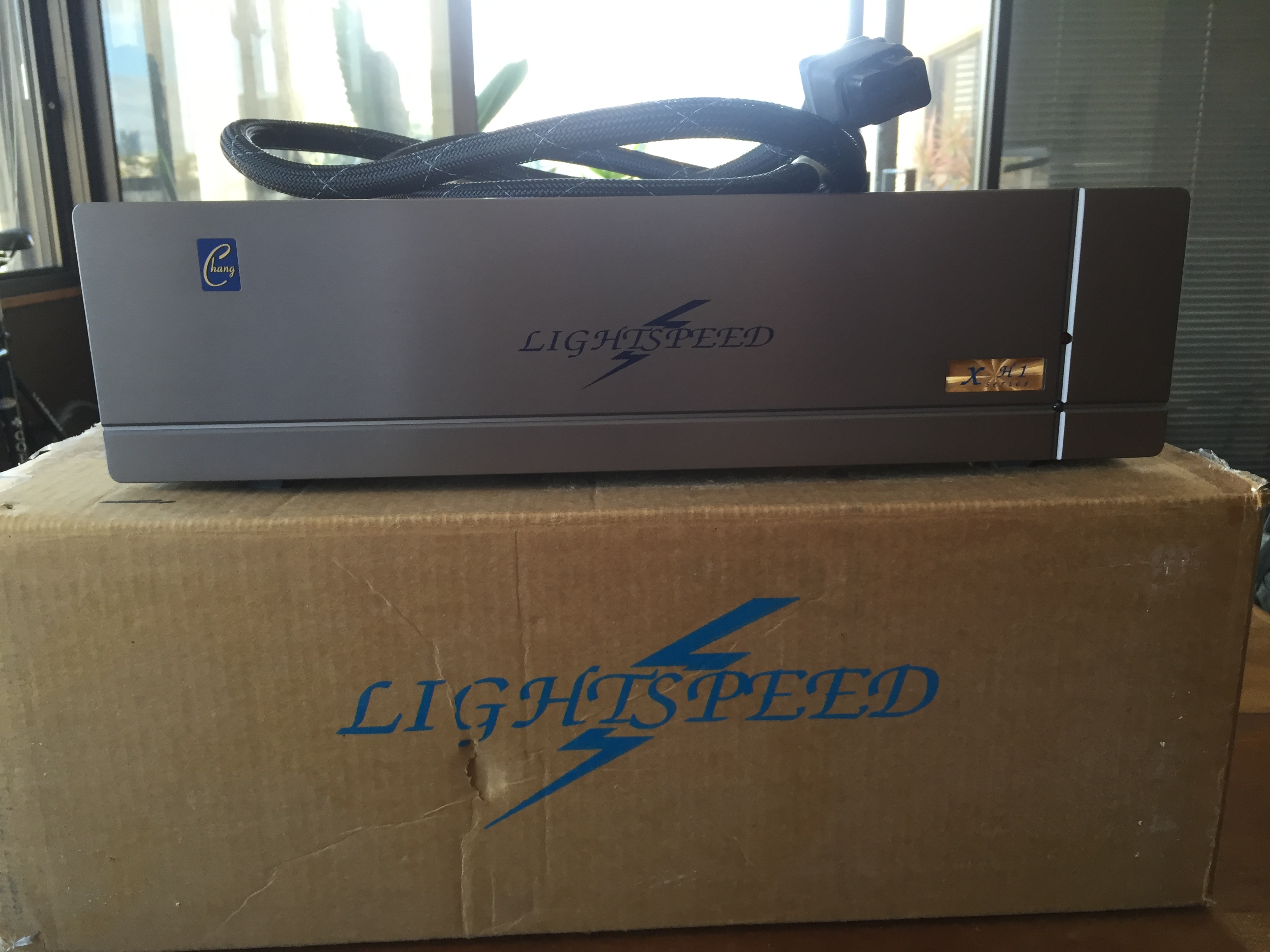 Chang Lightspeed X Series H1 Power Conditioner + Power Cord + HiFi ...