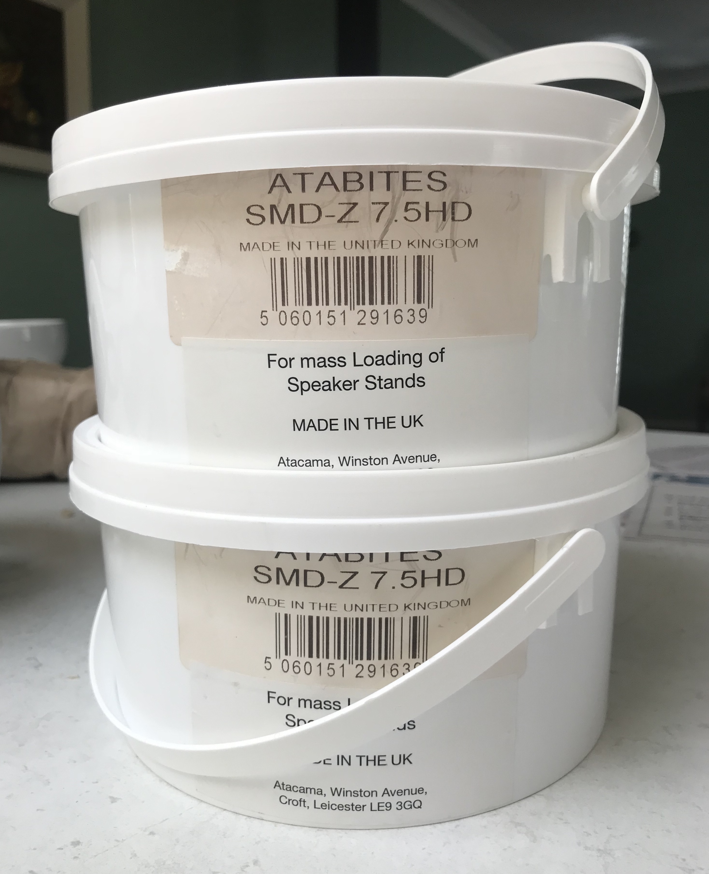 SOLD FS ATACAMA ATABITES 10kg of high density stand filler