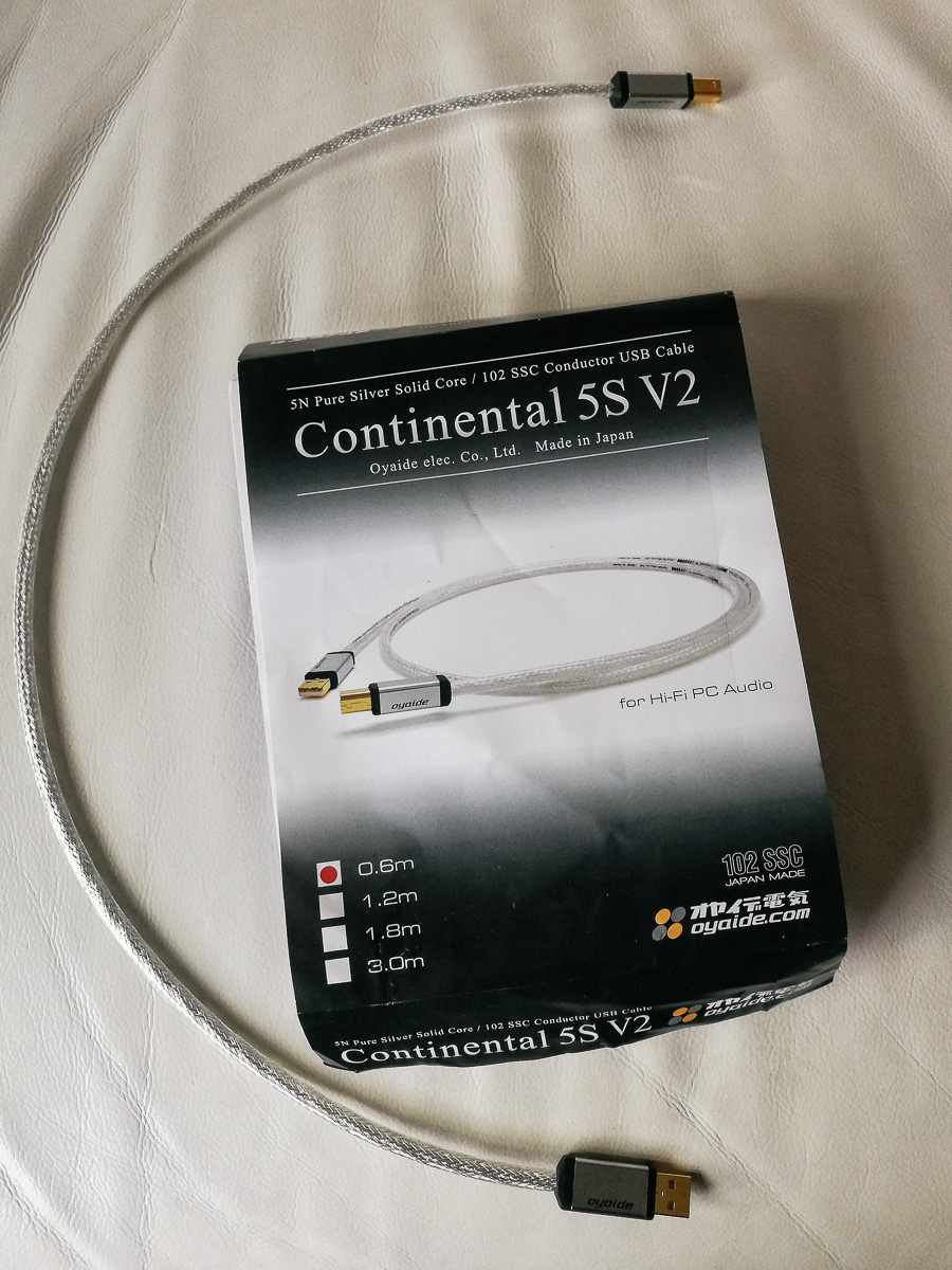 SOLD FS Oyaide USB Continental 5S V2 0.6m Cable ﻿ Stereo, Home