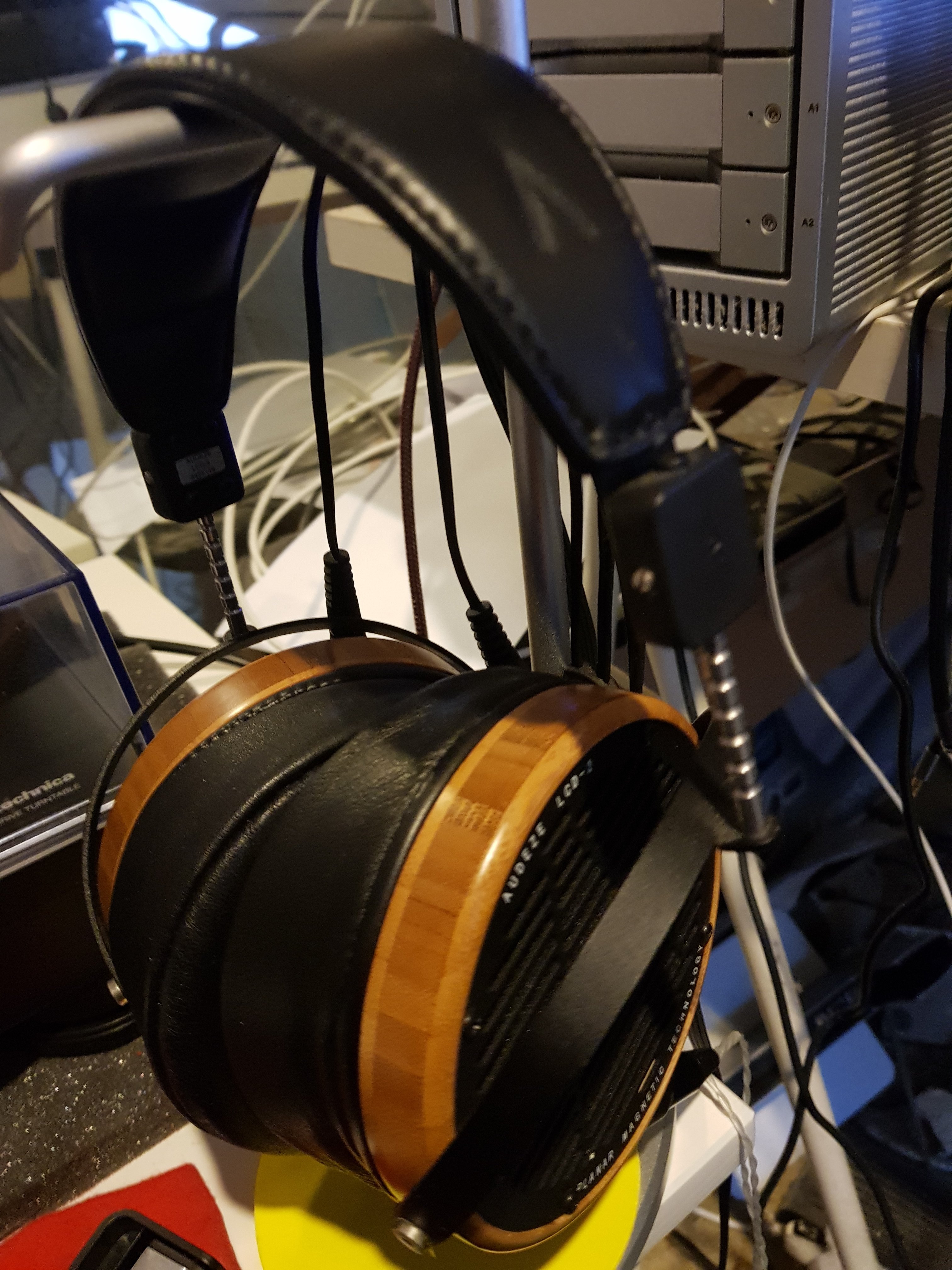 SOLD: FS Audeze LCD-2 Bamboo fazor headphones $800 - Stereo, Home ...