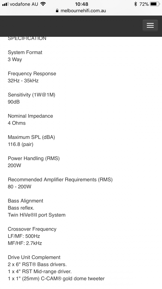 SOLD: FS:Monitor Audio Silver 8 Speakers RRP$3000 - Stereo, Home Cinema ...