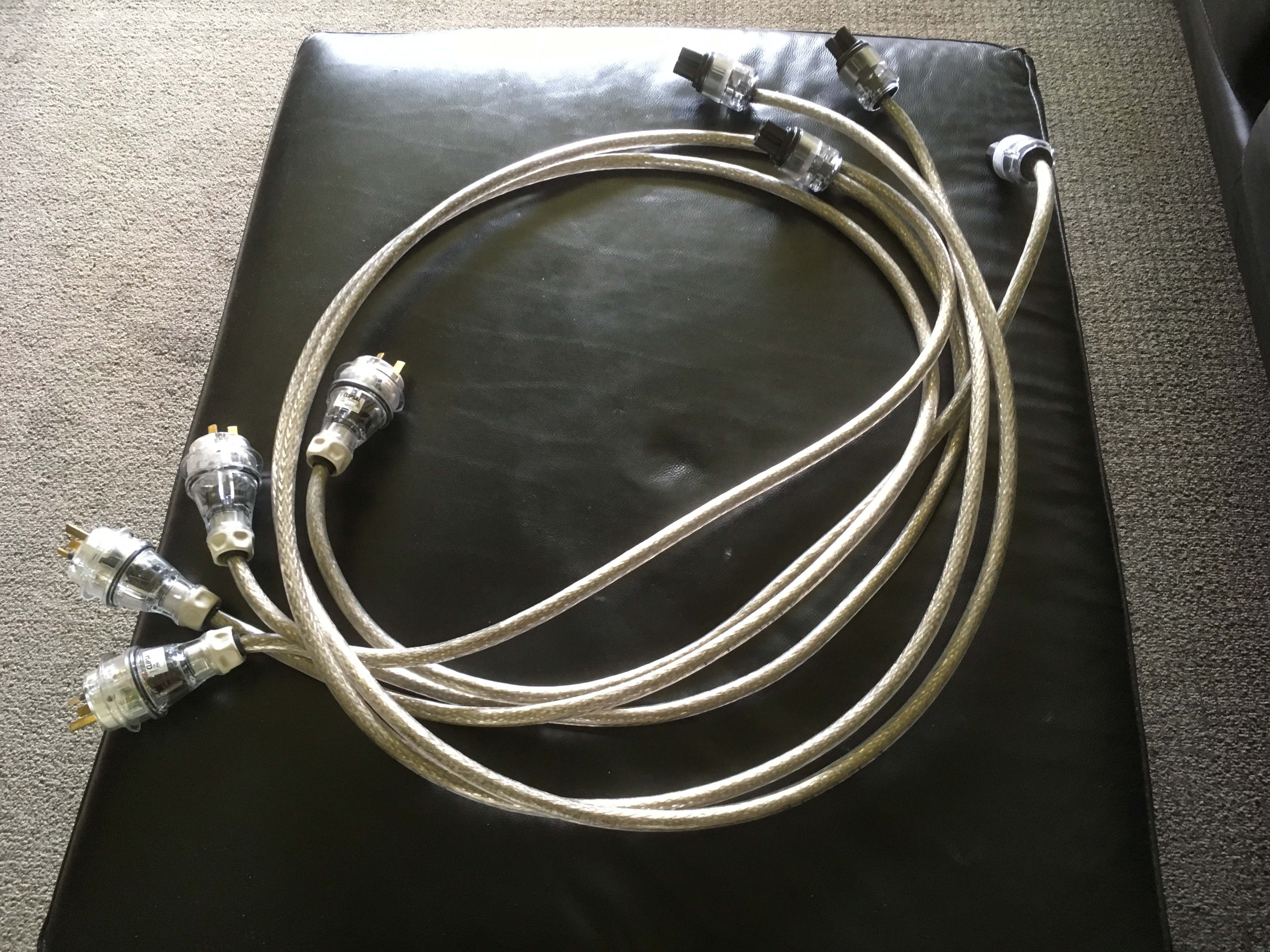 SOLD: FS: RK Cable power cables (Oz plugs) - Stereo, Home Cinema ...