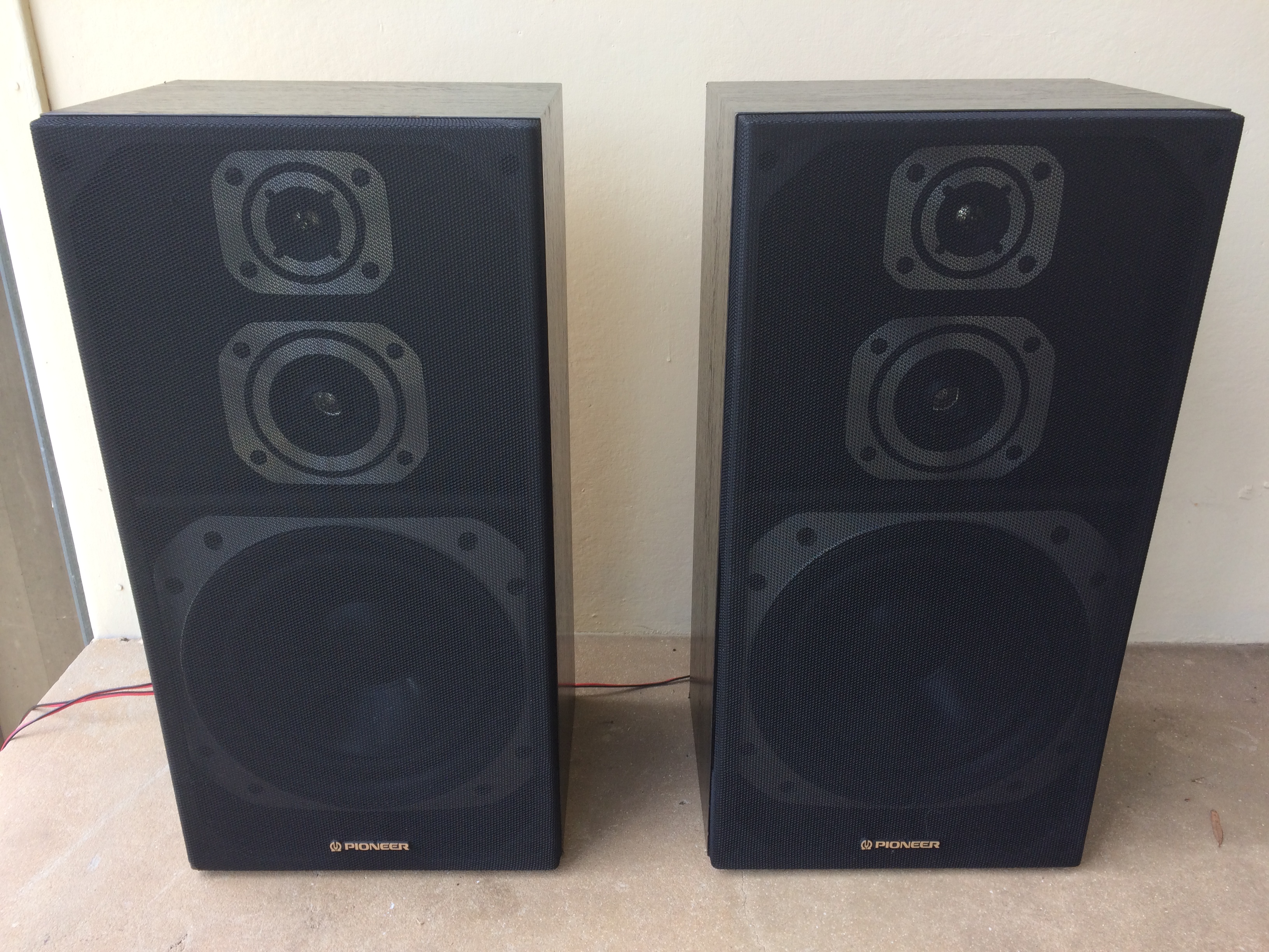 Pioneer S-A3-LR×2 S-A5C Pioneer S-A5C Center System Speaker Wood 2-Way From Japan