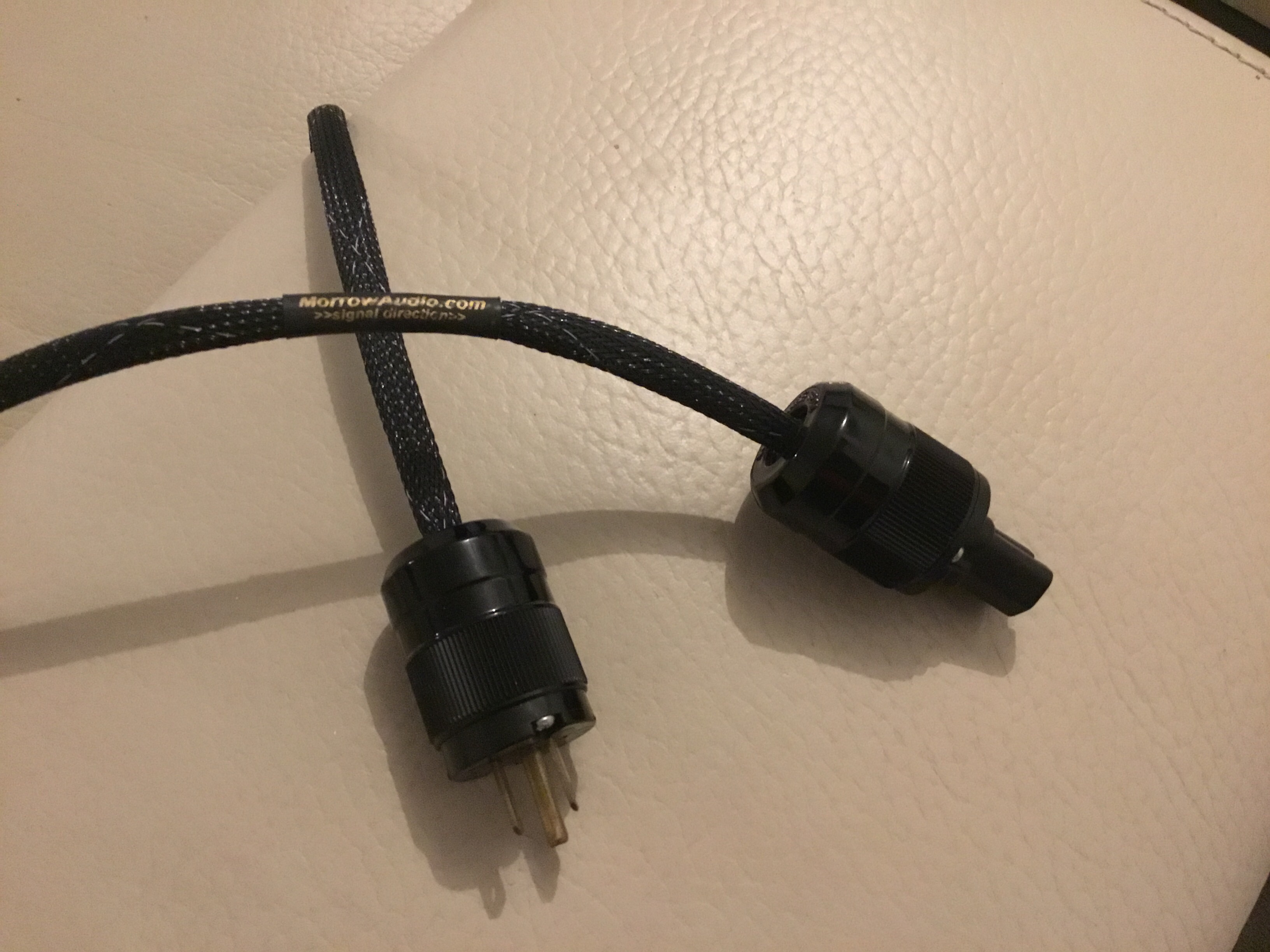 Morrow audio map1 power cord 1m US plug ﻿ Stereo, Home Cinema