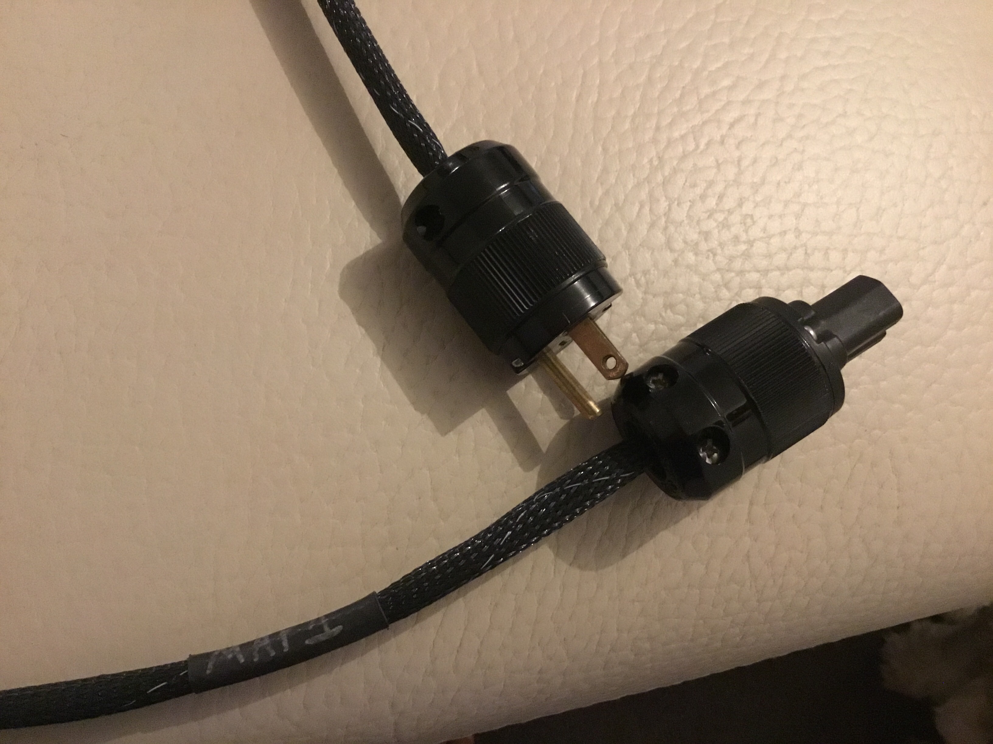 Morrow audio map1 power cord 1m US plug ﻿ Stereo, Home Cinema