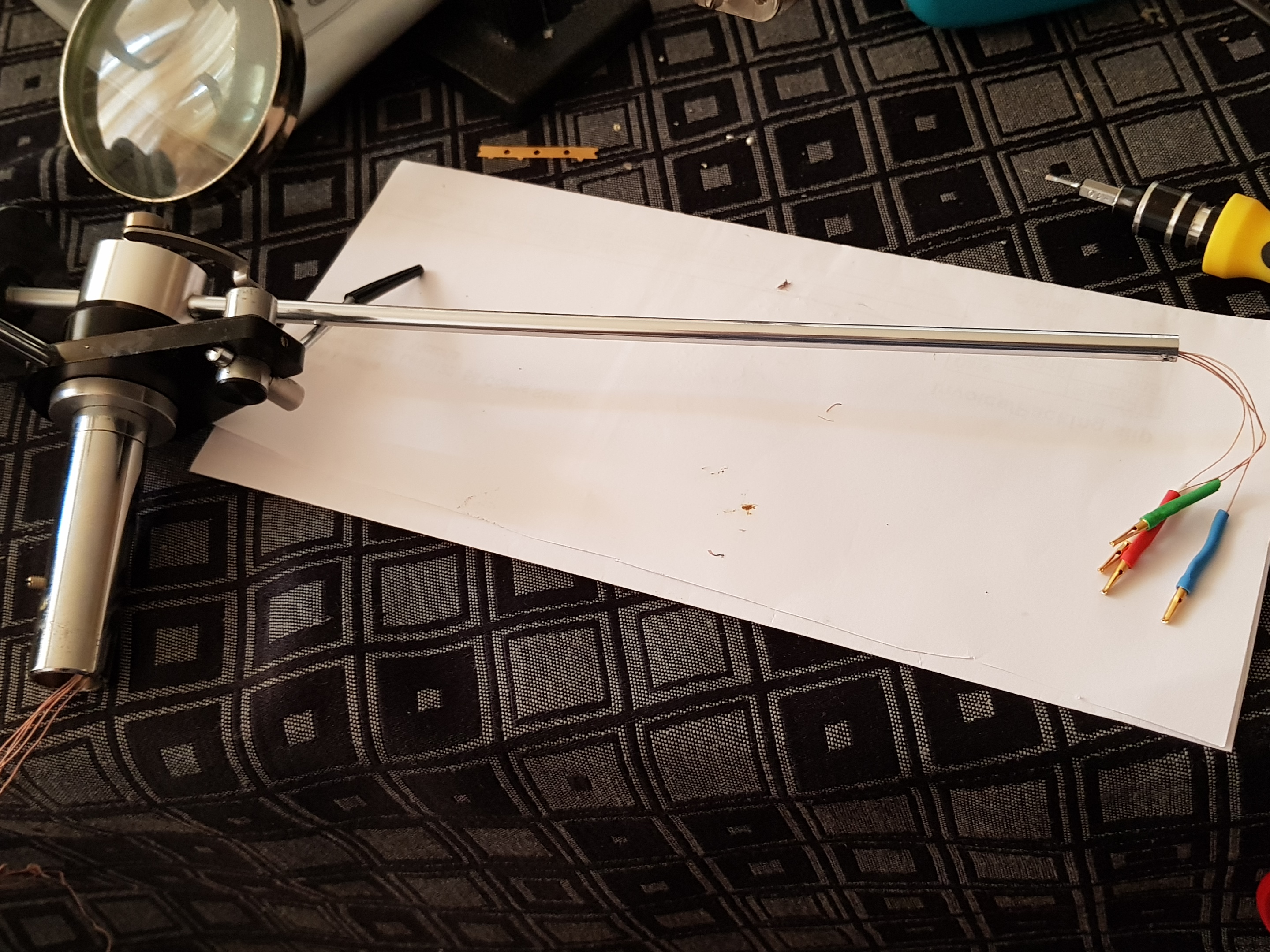 Ideas to replace plastic headshell JH formula ﻿ Turntables, Record