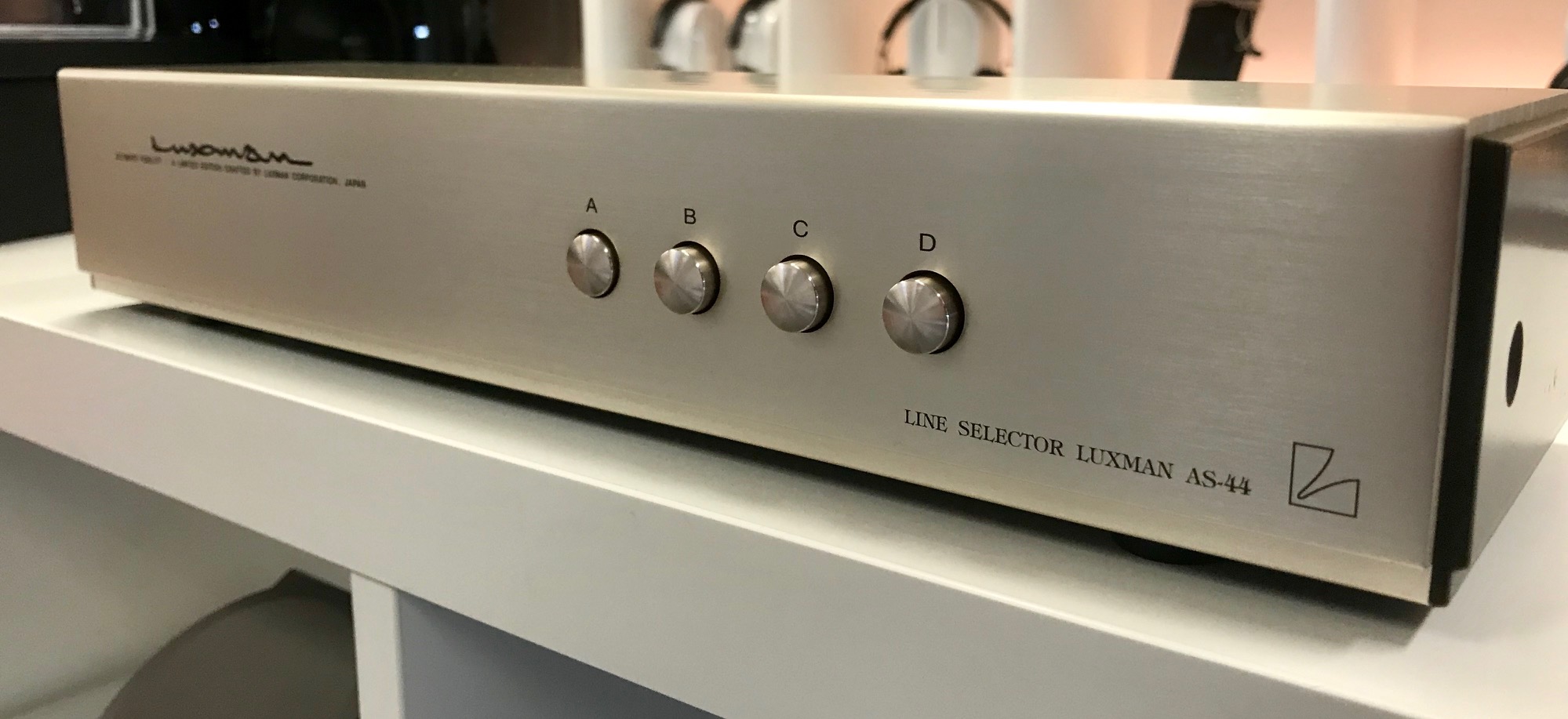 SOLD: FS: Trade In Luxman AS44 Line Selector - Commercial