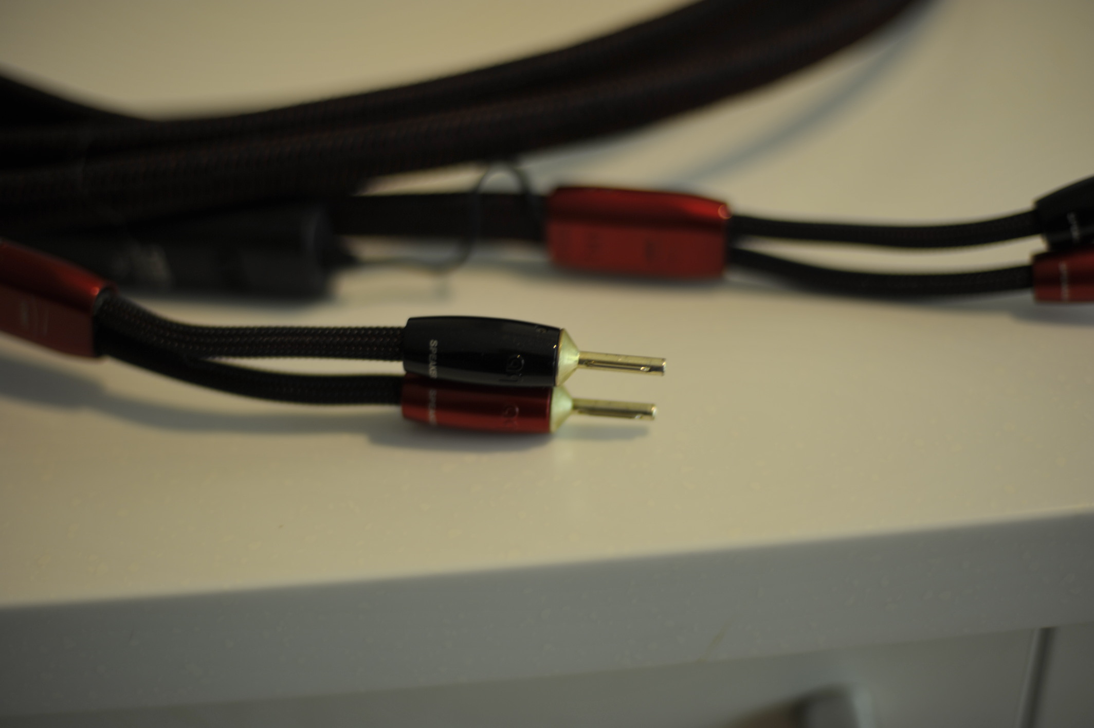 FS Audioquest Comet 3m speaker cables ﻿ Stereo, Home Cinema