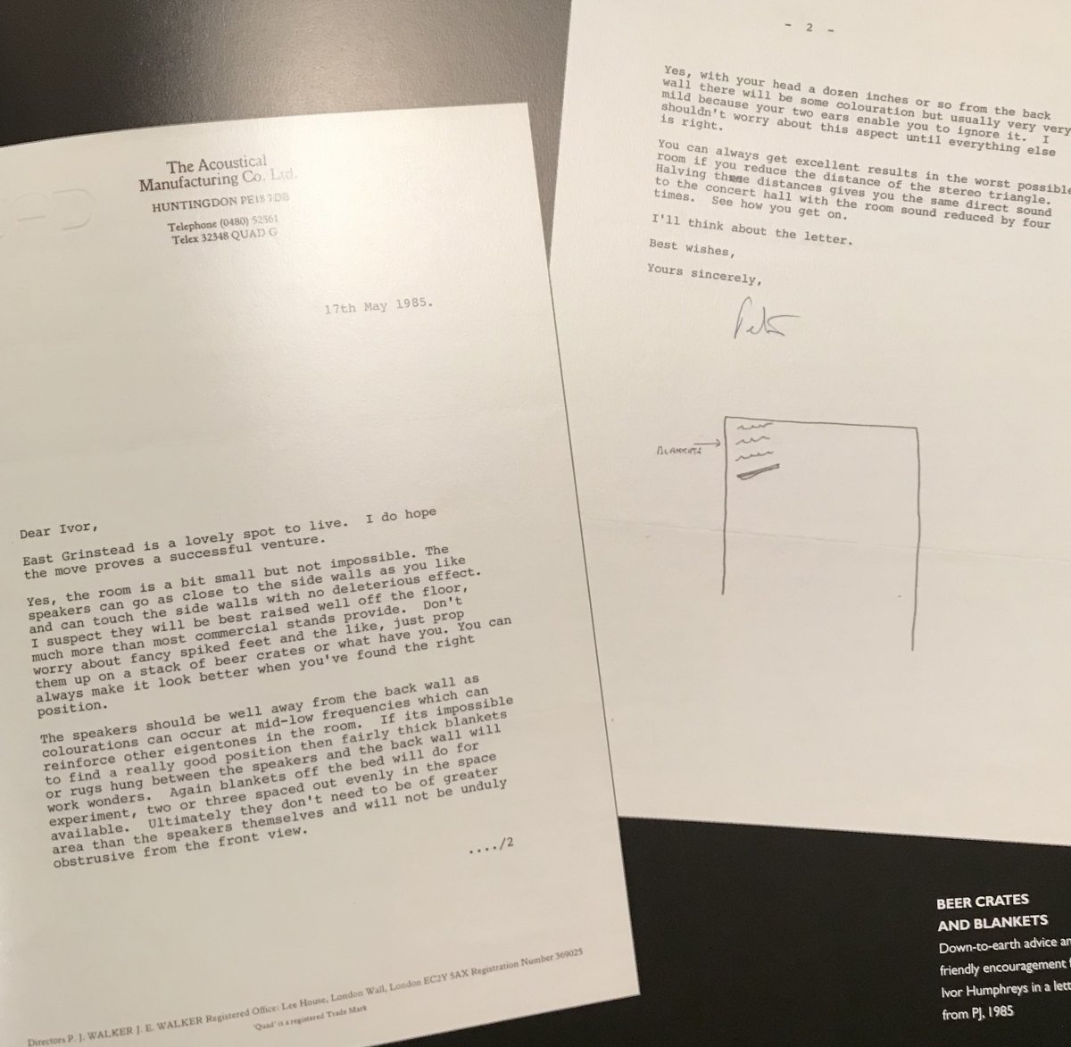 Absorption or diffusion panels behind ESLs? ﻿ Speakers, Soundbars and