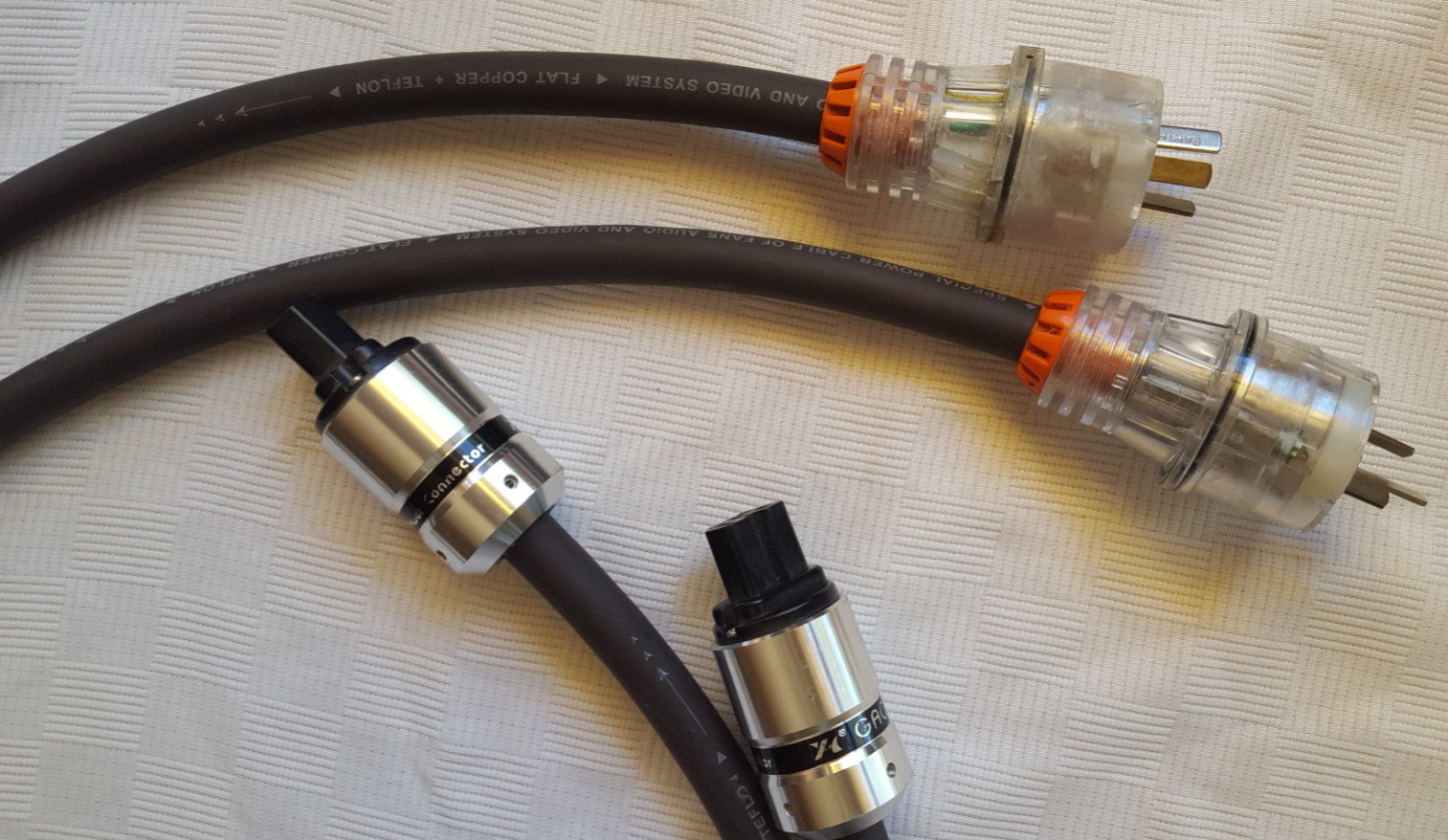 2 x Power Cable Yarbo x 1.5M ﻿ Stereo, Home Cinema, Headphones