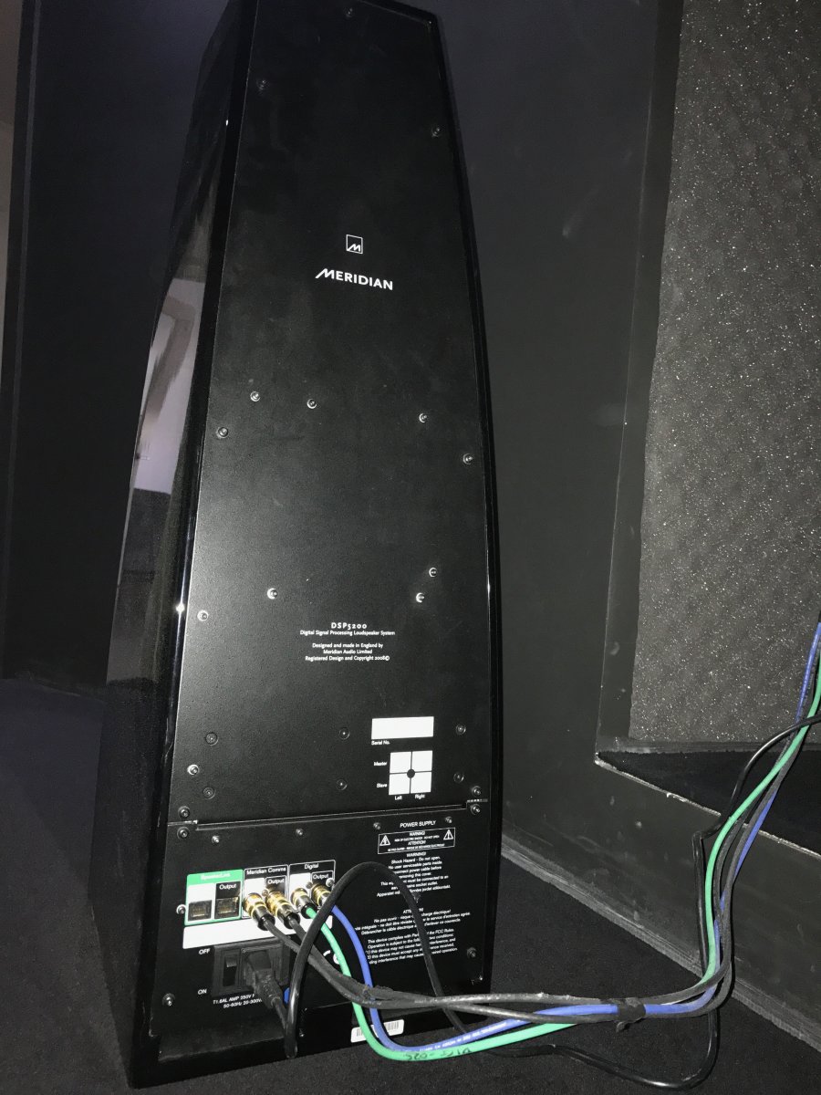 SOLD: FS: Meridian DSP5200 Floor Powered Standing Speakers - Mint ...