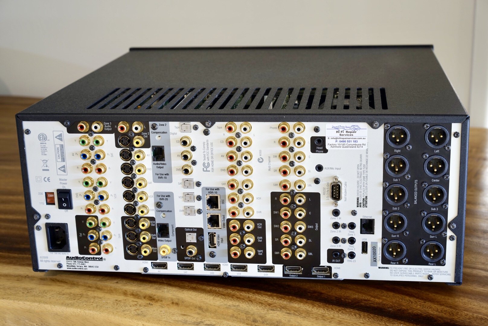 SOLD AudioControl﻿ M3 ( Arcam FMJ AV888 ) PreAmp Processor RRP 7000