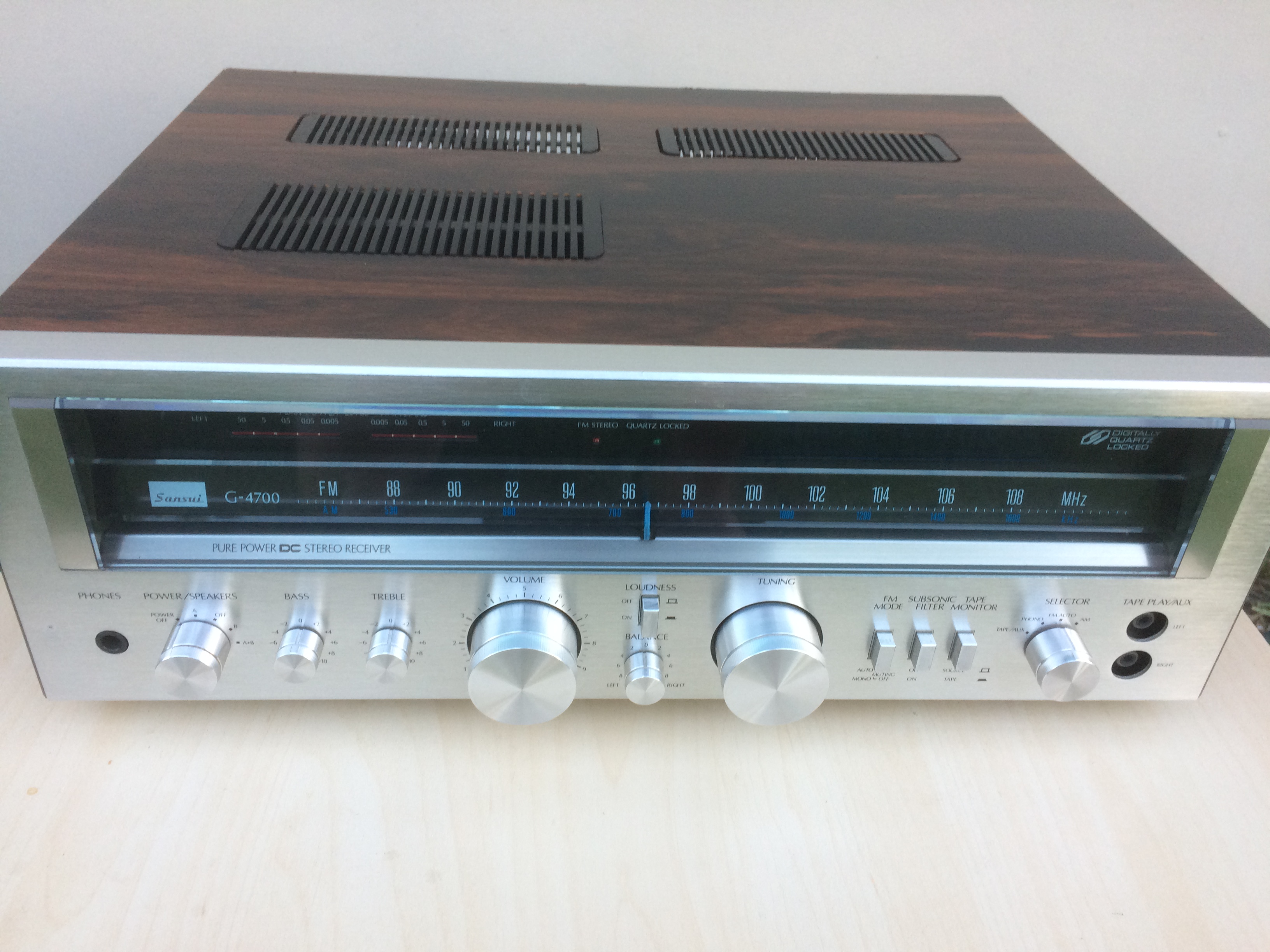 FS: (SYD) SANSUI G-4700 VINTAGE STEREO RECEIVER - Stereo, Home Cinema ...