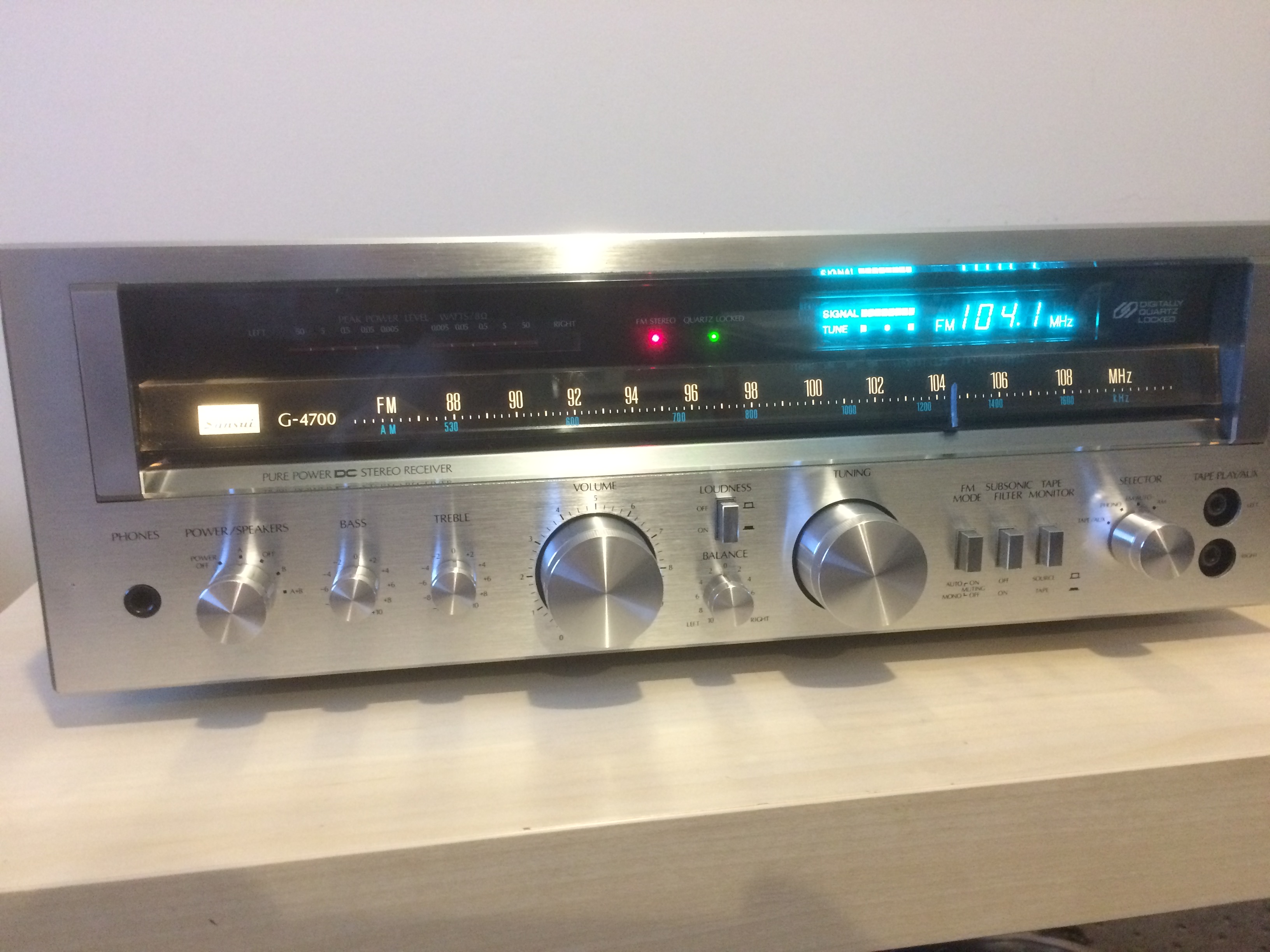 FS: (SYD) SANSUI G-4700 VINTAGE STEREO RECEIVER - Stereo, Home Cinema ...