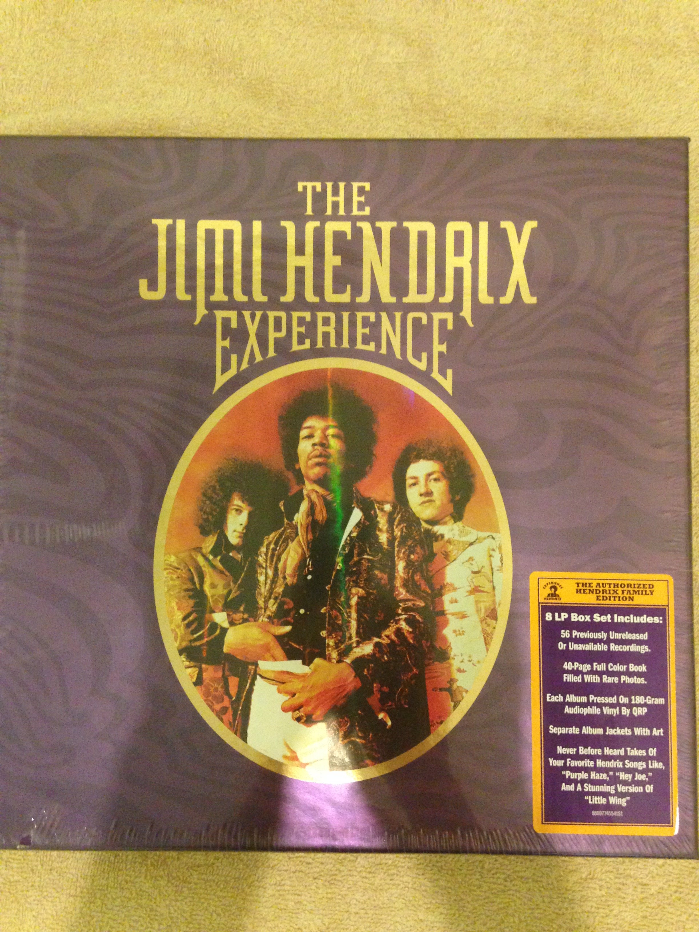 SOLD FS Jimi Hendrix Experience Vinyl Box ﻿ Vinyl, CD, and Bluray