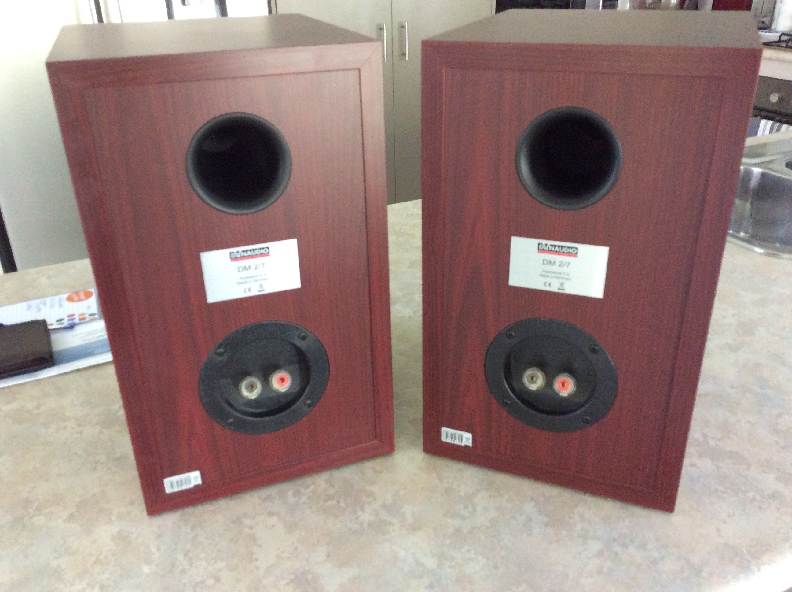 Dynaudio Dm 2,7 bookshelves and stands if required and original