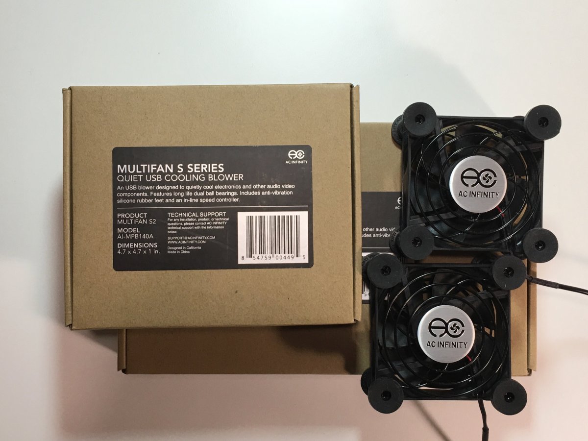 SOLD: AC Infinity Multifan S2 Blower - Hi-Fi and Cinema Cables ...