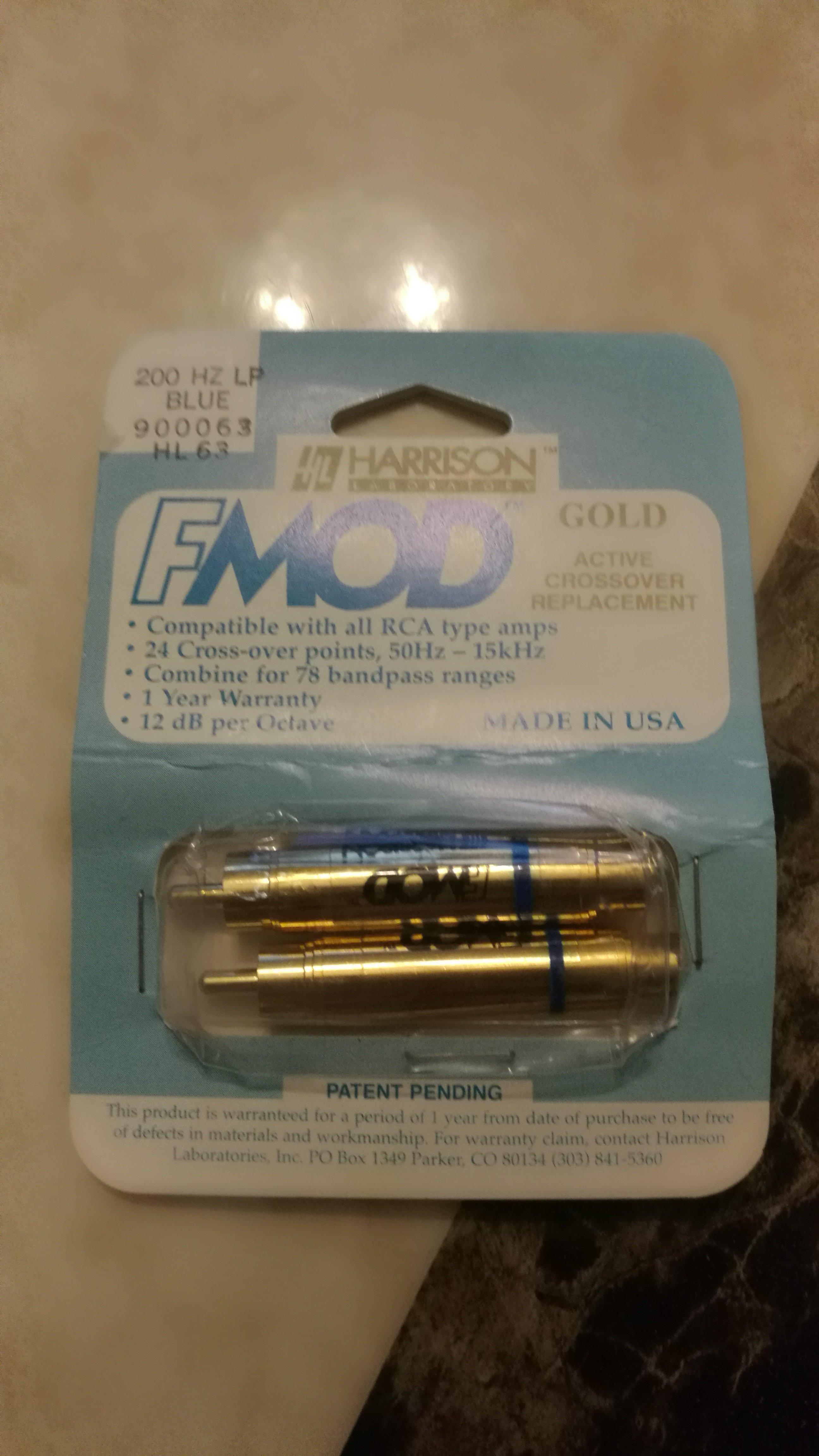 FS HARRISON LAB FMOD Attenuators and Low Pass Filters ﻿ Stereo, Home