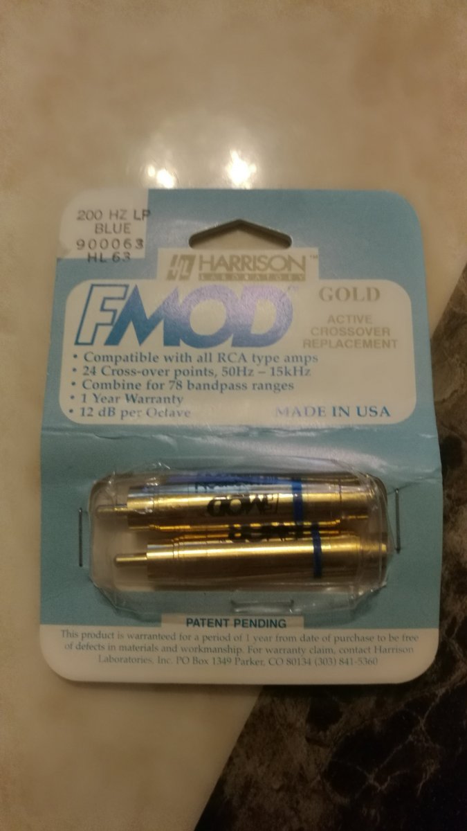 FS HARRISON LAB FMOD Attenuators and Low Pass Filters ﻿ Stereo, Home