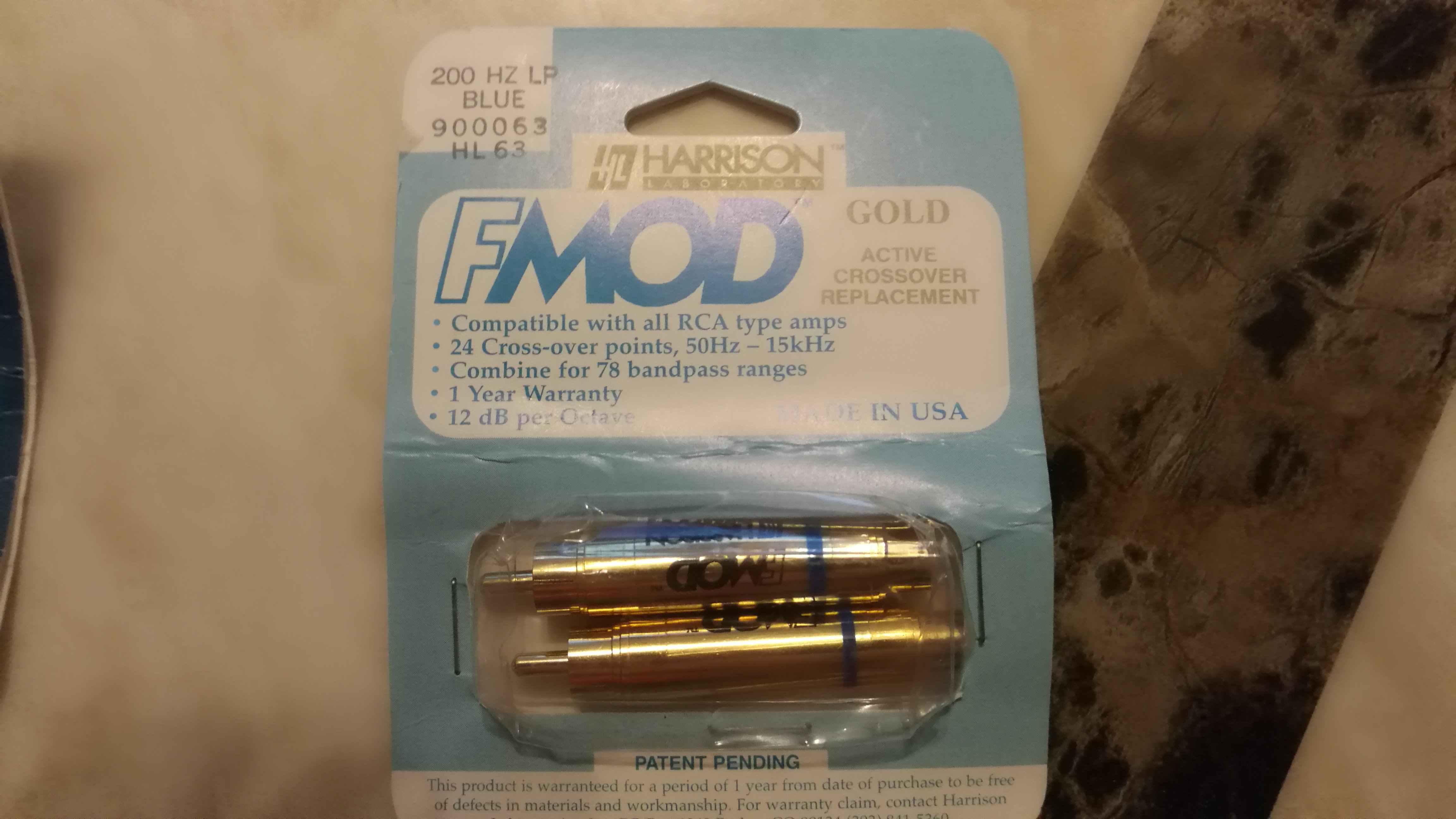 FS HARRISON LAB FMOD Attenuators and Low Pass Filters ﻿ Stereo, Home