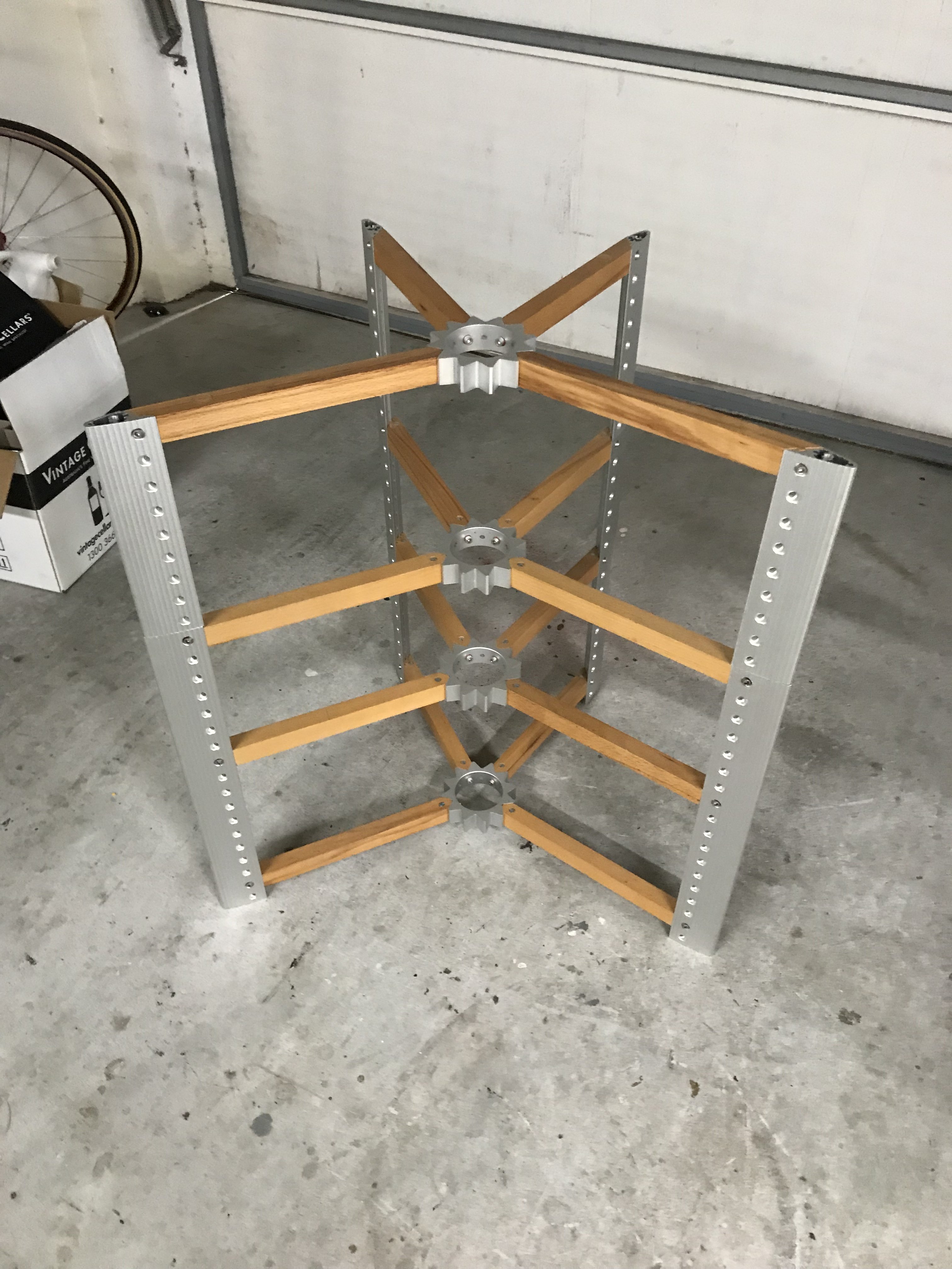 Spikamfg Rack FS: Spider Rack - 4 Tiers - Stereo, Home Cinema, Headphones Components ...