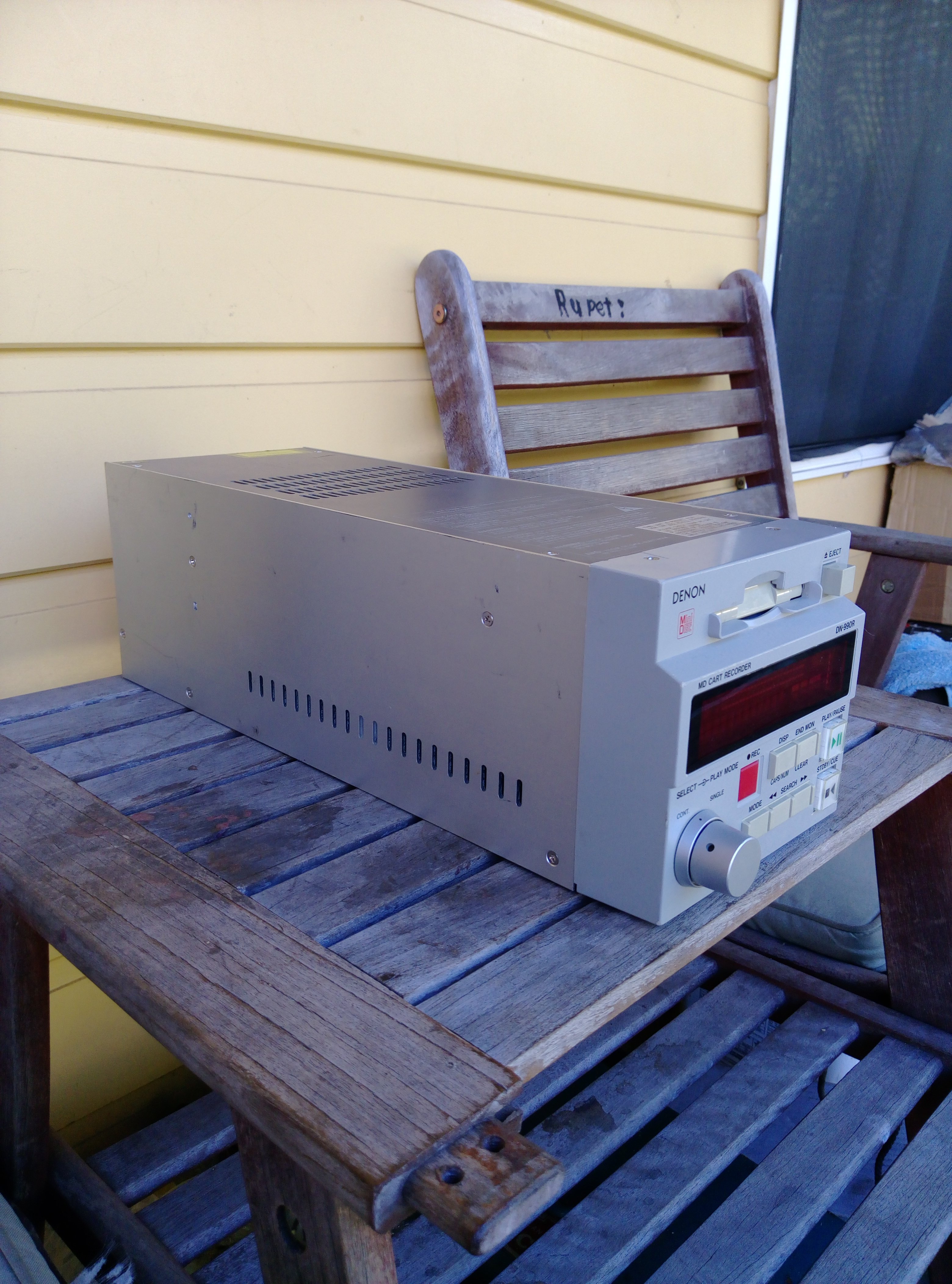 Denon DN-990R [MiniDisc Wiki] ☆DENON 業務用MD RECORDER DN-990R