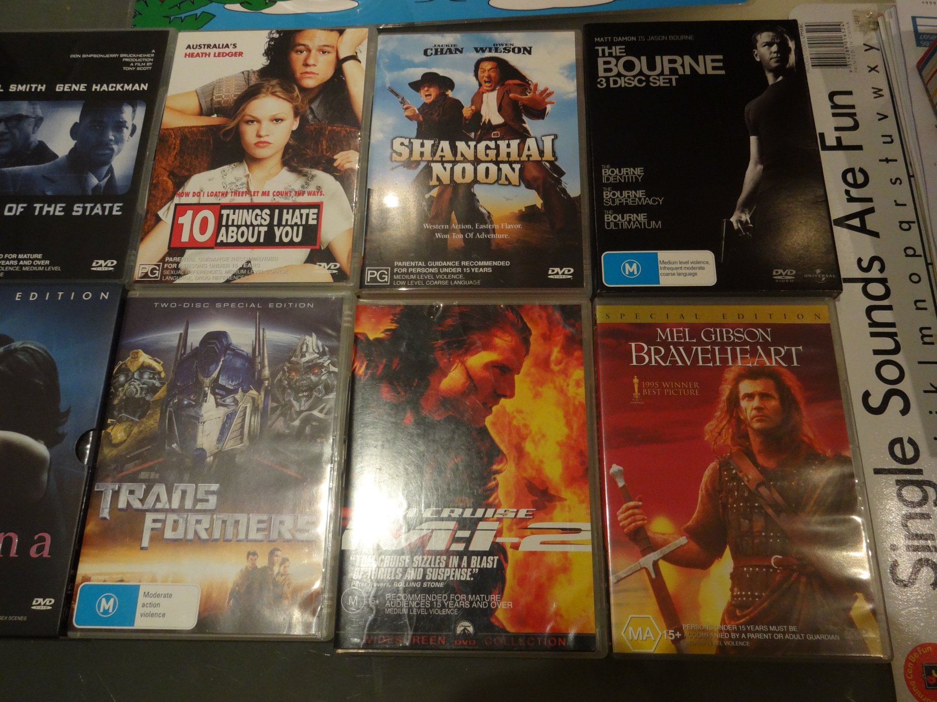 FS: various DVDs and Blu-rays used and new - Vinyl, CD, and Blu-ray ...