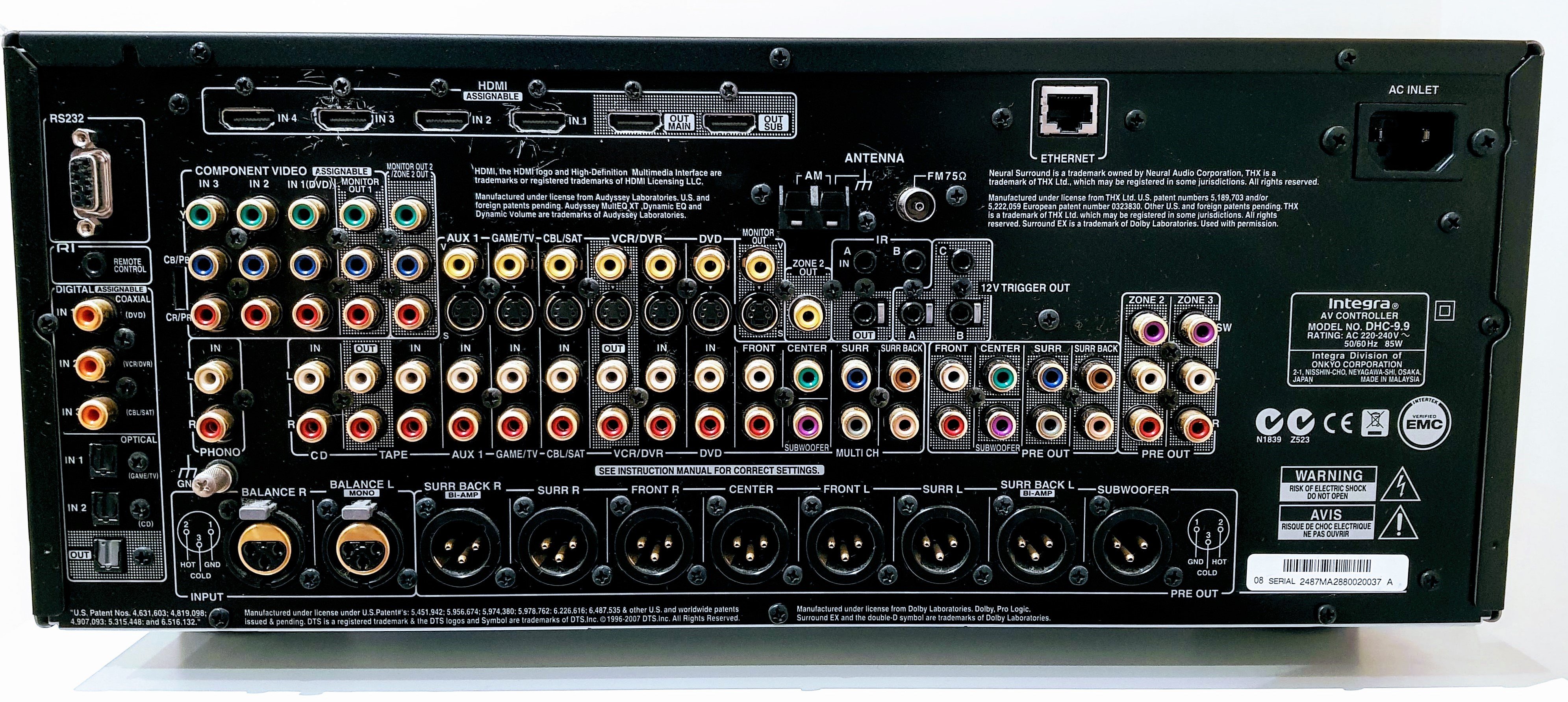 ONKYO Integra インテグラ AVコントロールアンプ DHC-9.9 ONKYO Integra インテグラ AVコントロールアンプ DHC-9.9 【公式通販】