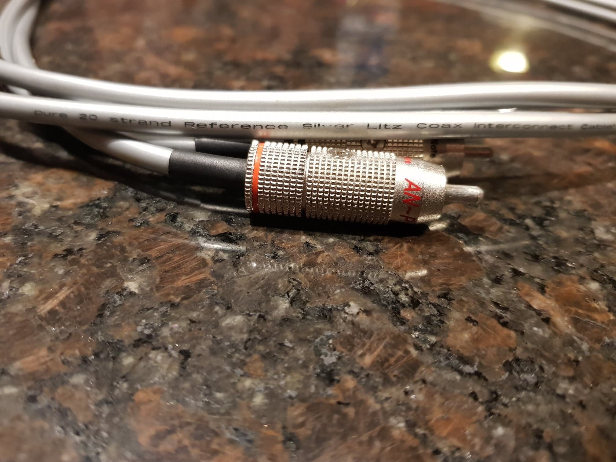SOLD: FS: Audio Note Interconnect Cable (pure 20 strand reference ...