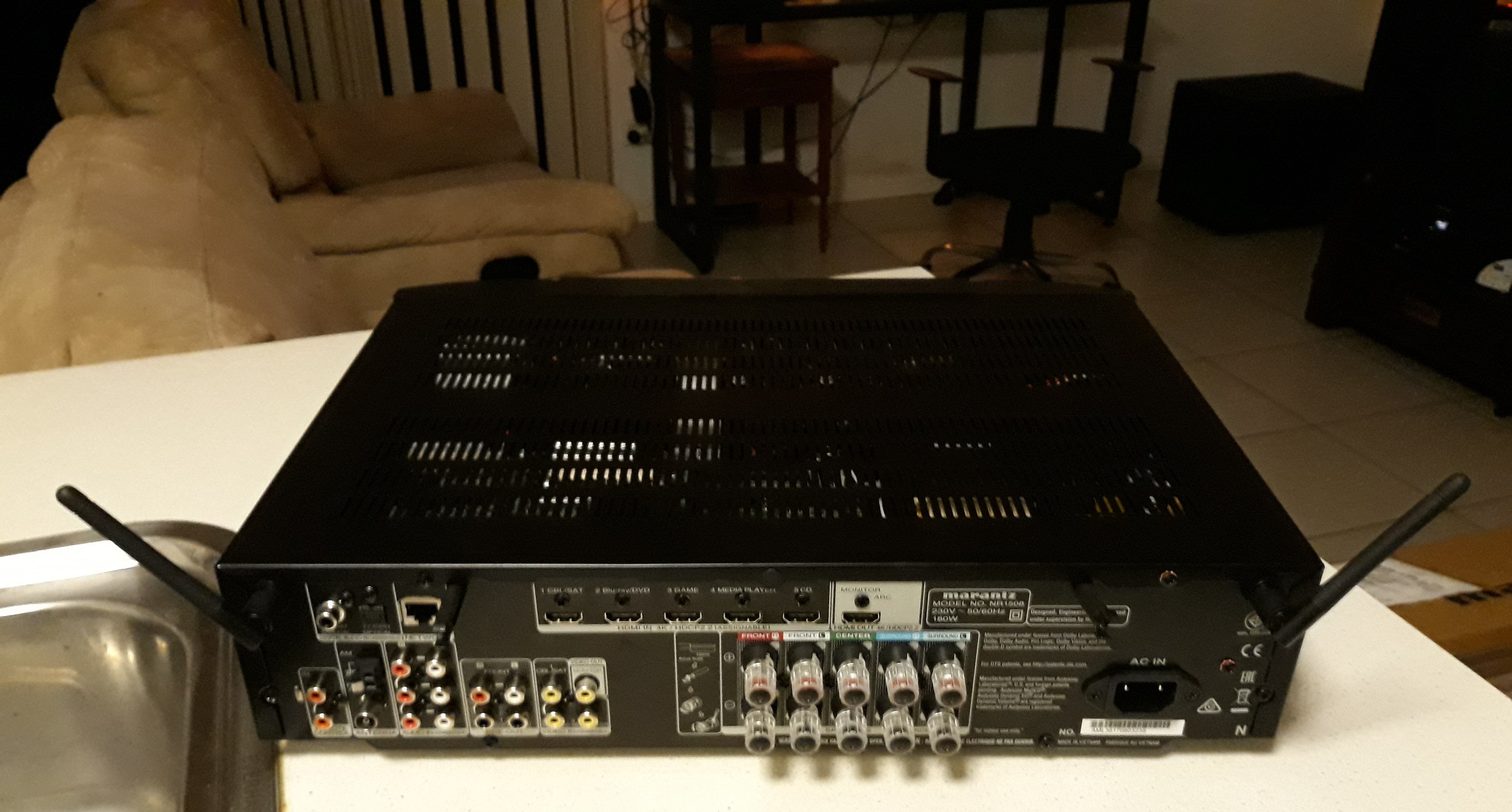SOLD: FS: Marantz NR1508 5.1 4K UHD - Hi-Fi and Cinema Cables ...