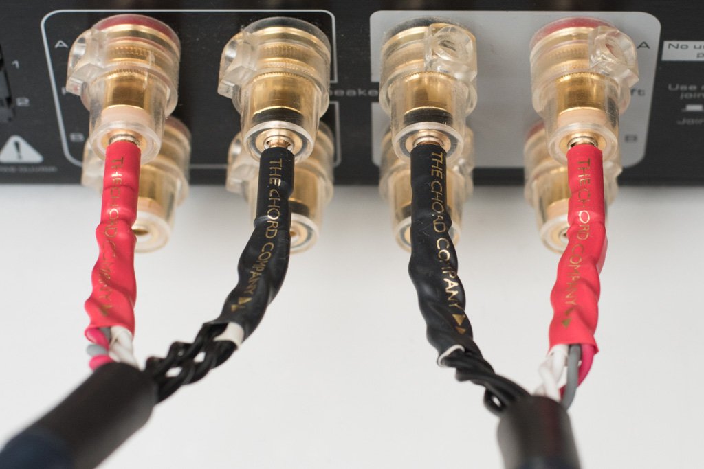 SOLD FS Audioquest Indigo+ Speaker Cables, 2x2m, Chord termination 2