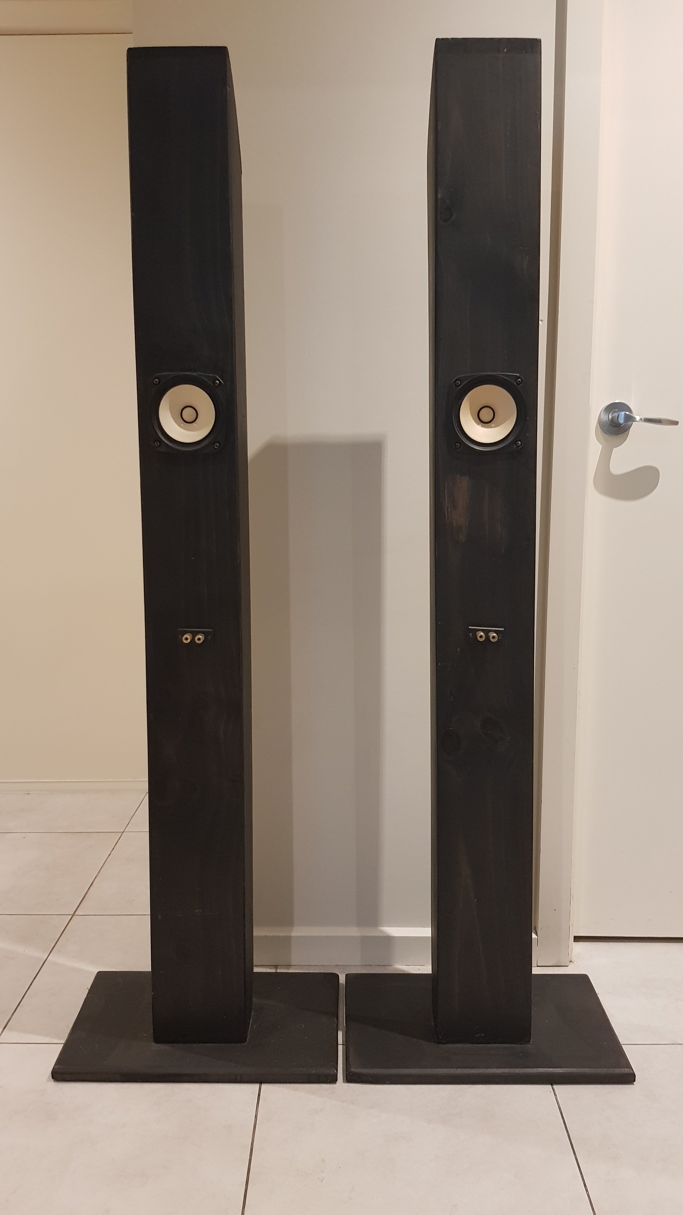 SOLD FS DIY Horn Speakers (4x Fostex Fe126en Drivers