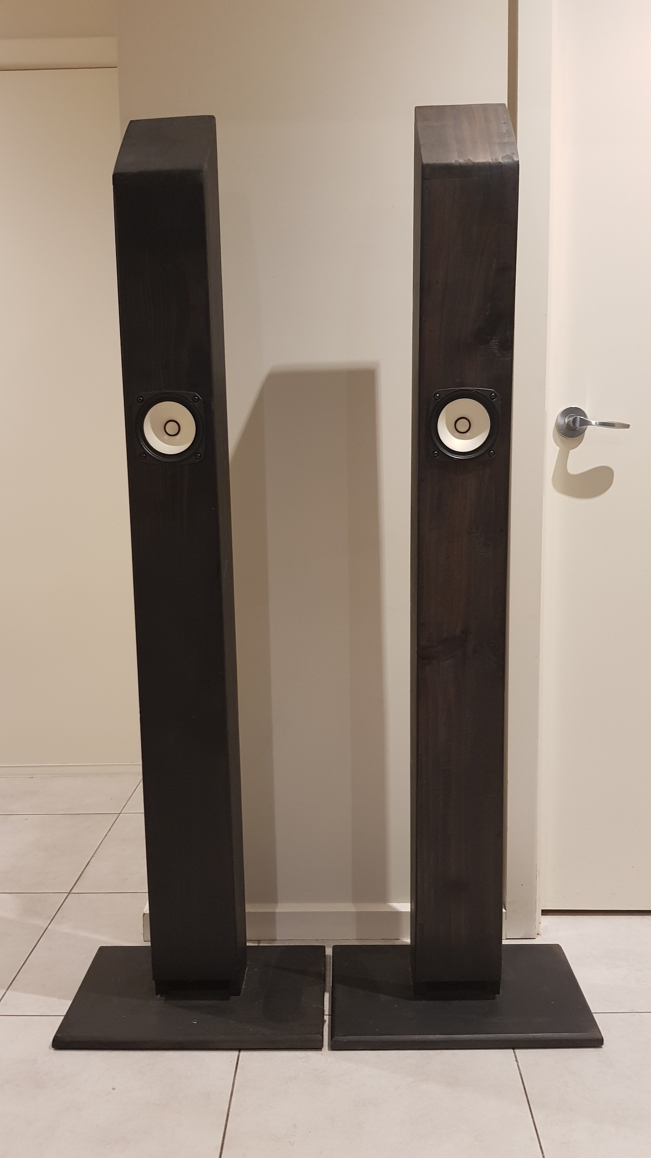 SOLD FS DIY Horn Speakers (4x Fostex Fe126en Drivers