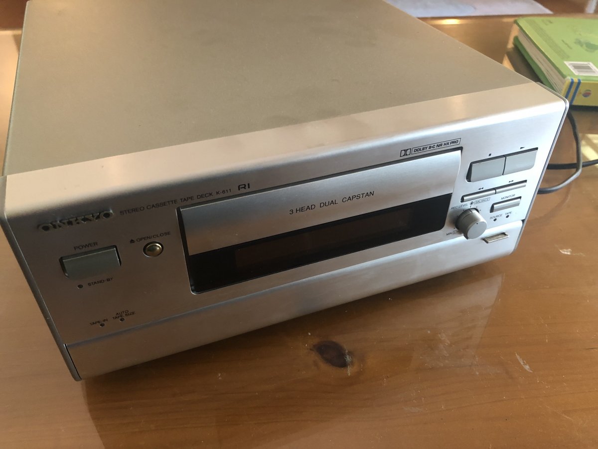 Onkyo K-611 stereo 3 head tape deck - Pay it Forward | Giveaways