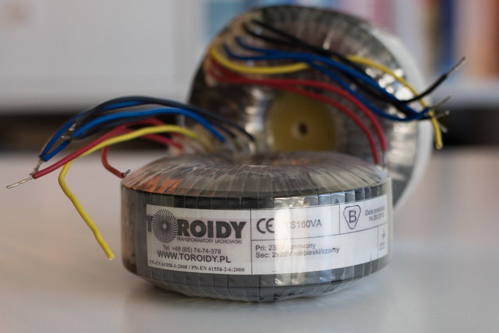 FS: A pair of Toroidal Transformers 160VA 2x20V Audio Grade Custom ...