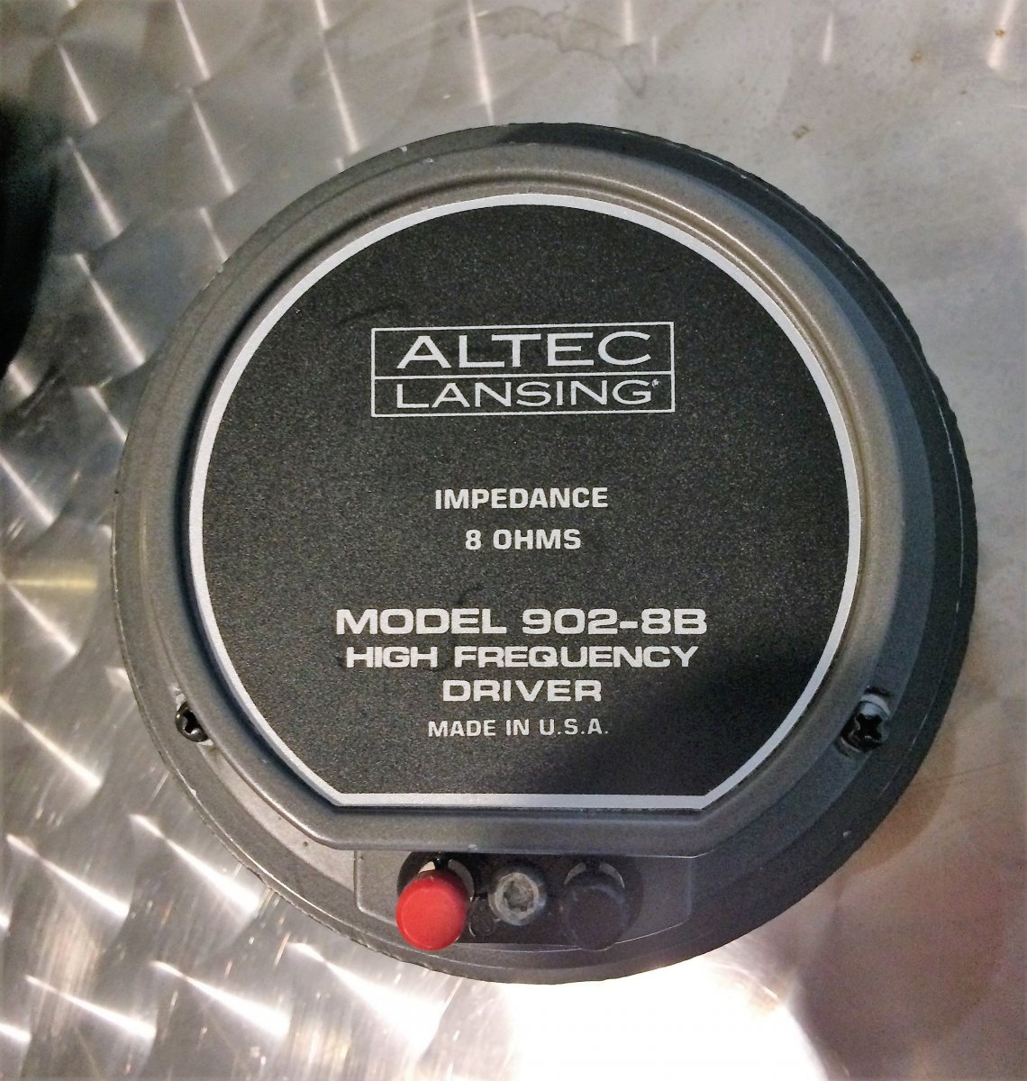 SOLD: Reduced: Altec Lansing 902-8A compression drivers pair with