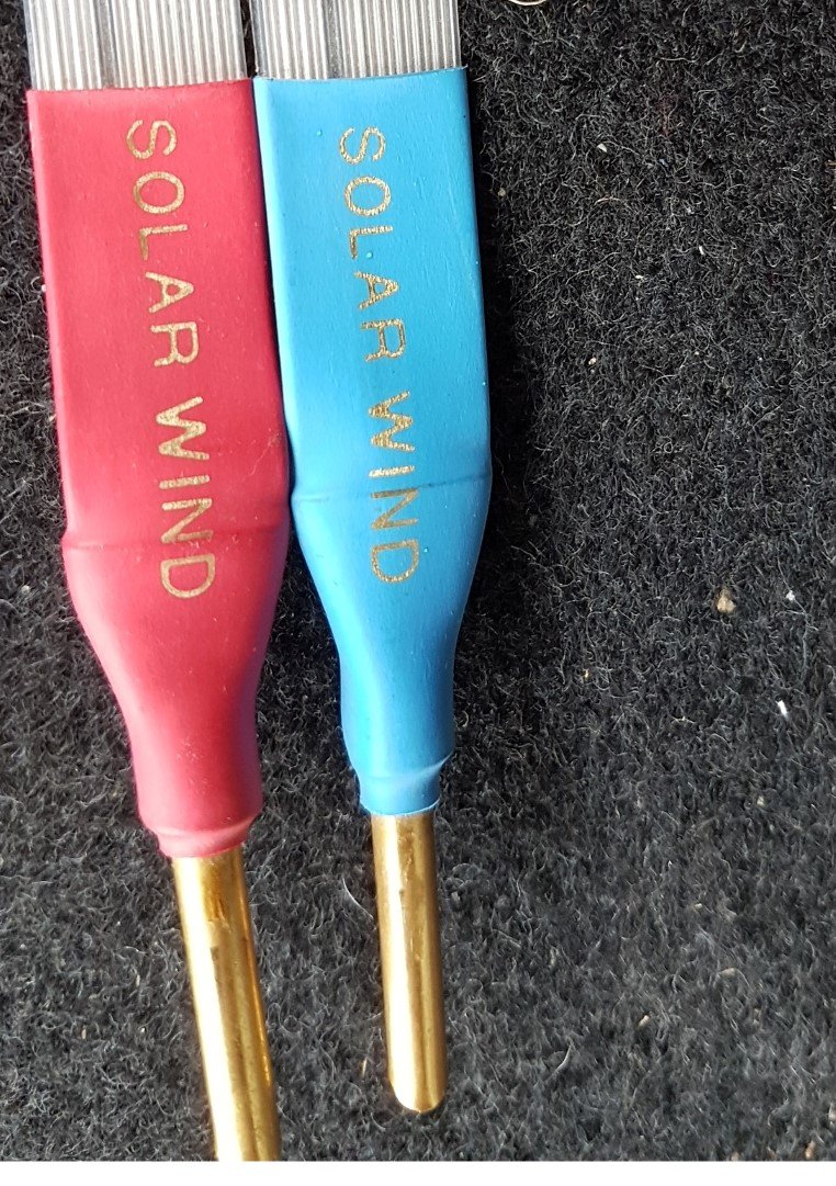 SOLD Nordost blue heaven RCA cable and Solar wind SPEAKER CABLE