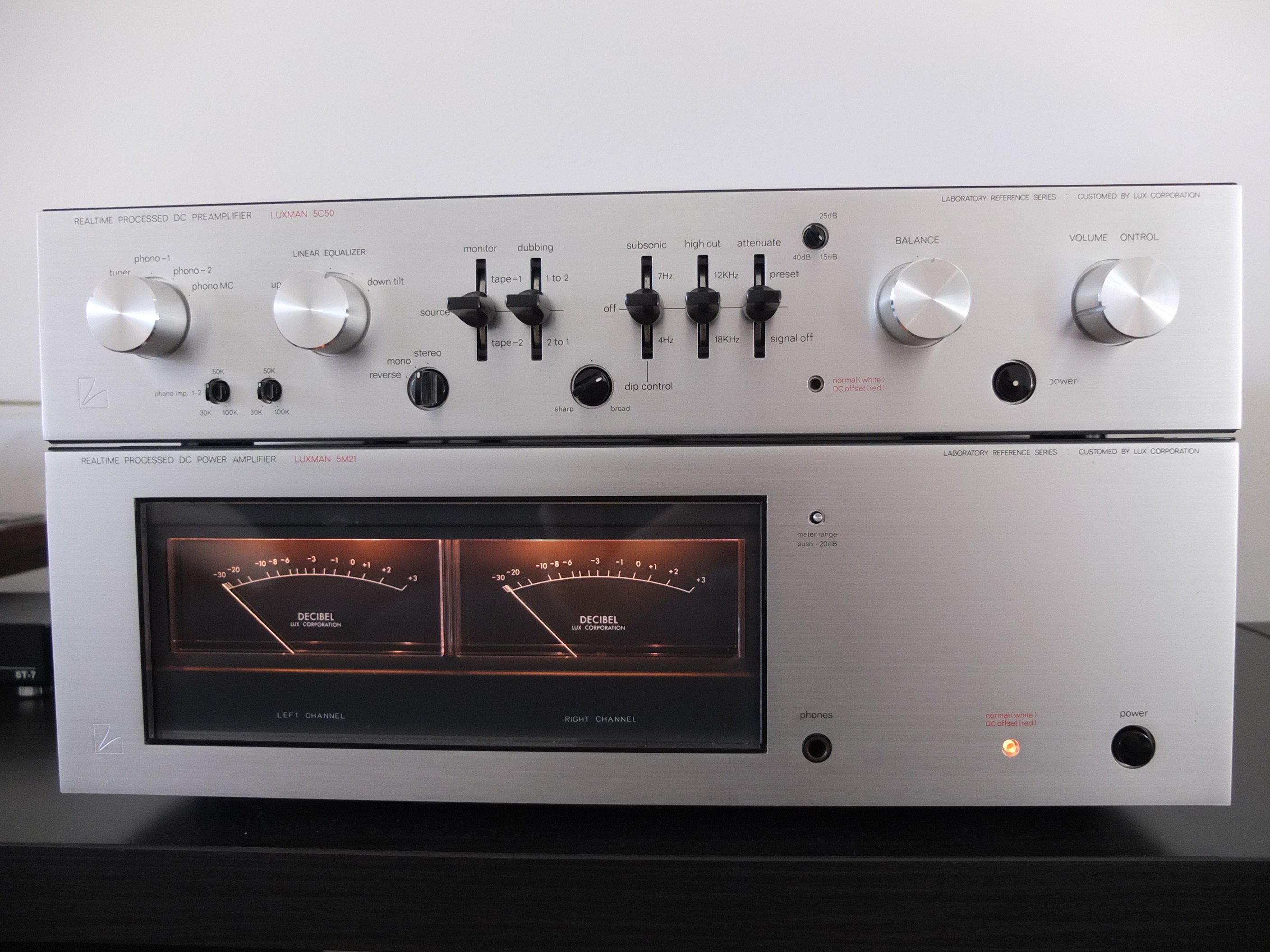 SOLD: FS: Luxman 5C50 & 5M21 Pre/Power Amps [MEL] PRICE DROP