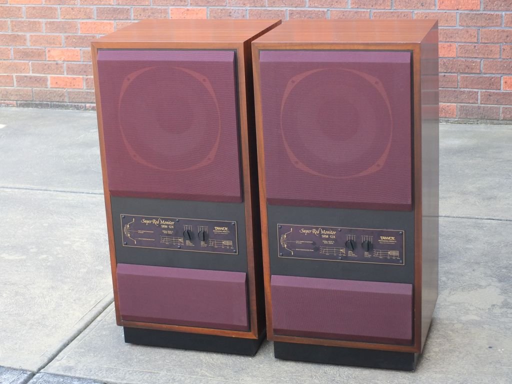 SOLD: FS: Tannoy SRM12X Super Red Monitor speaker pair - Stereo