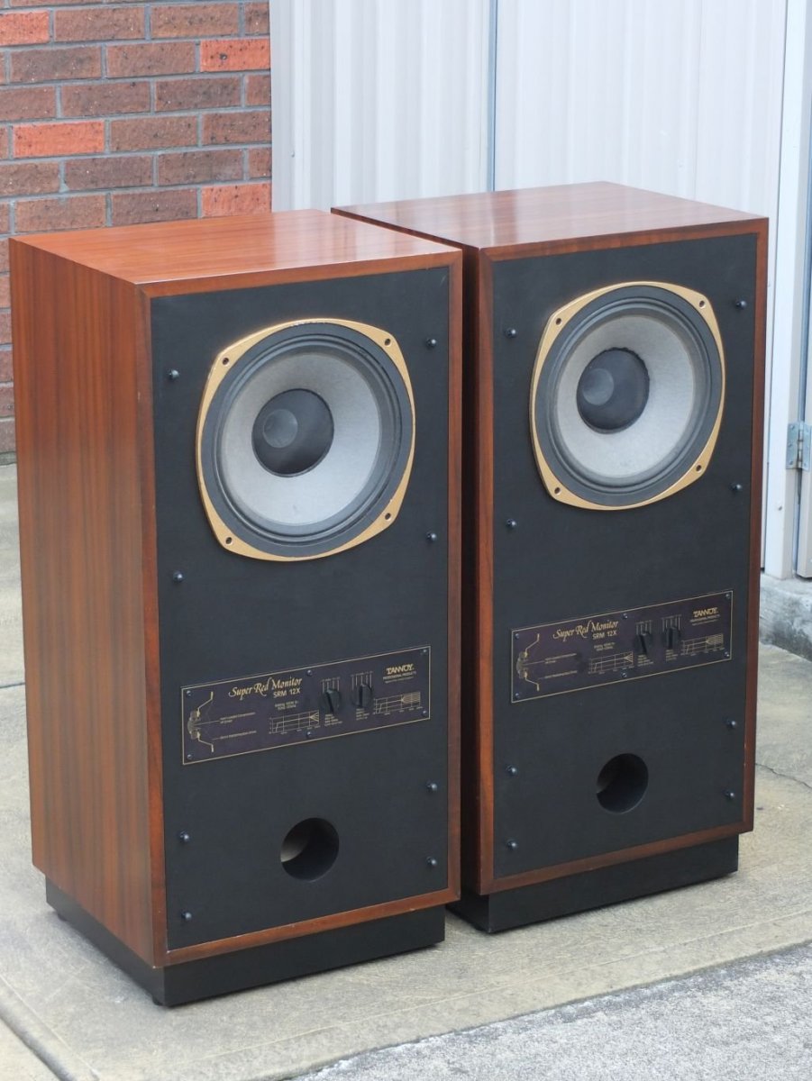 SOLD: FS: Tannoy SRM12X Super Red Monitor speaker pair - Stereo
