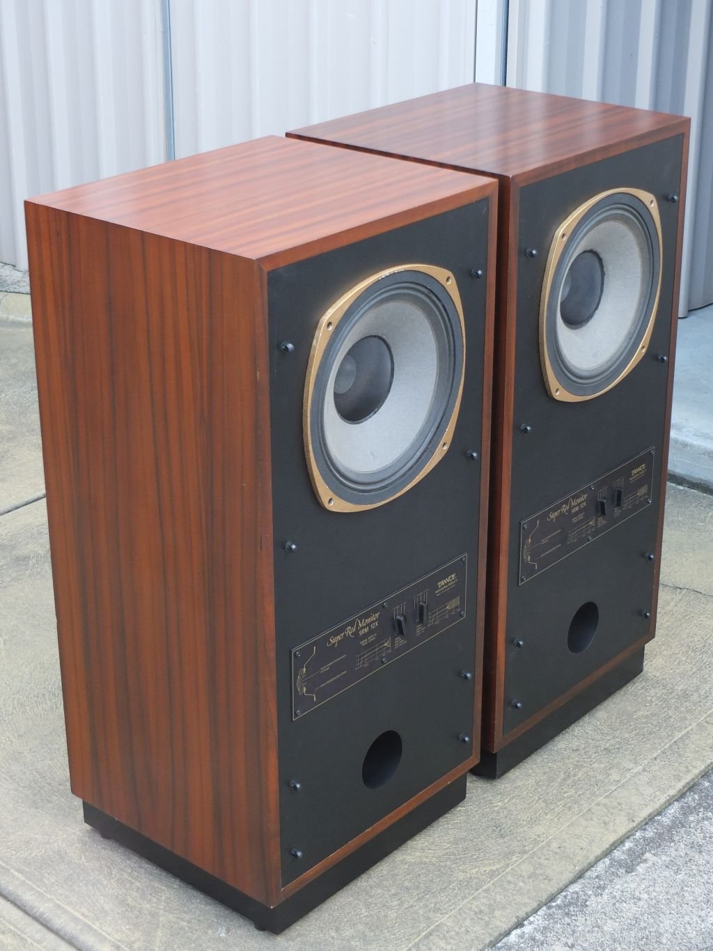 SOLD: FS: Tannoy SRM12X Super Red Monitor speaker pair - Stereo