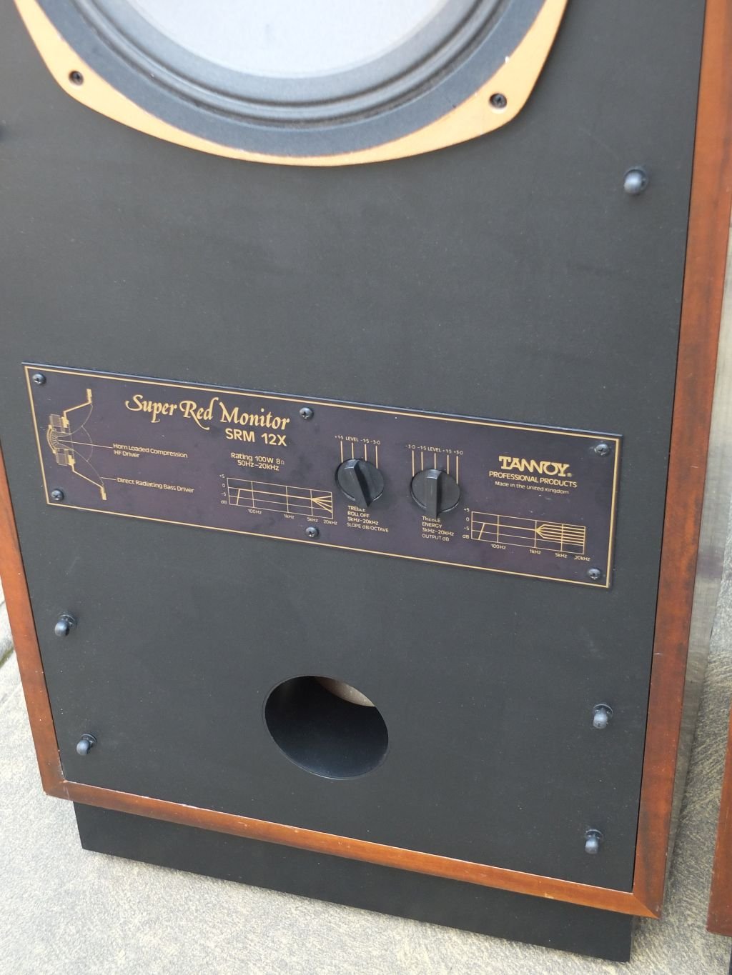 SOLD: FS: Tannoy SRM12X Super Red Monitor speaker pair - Stereo