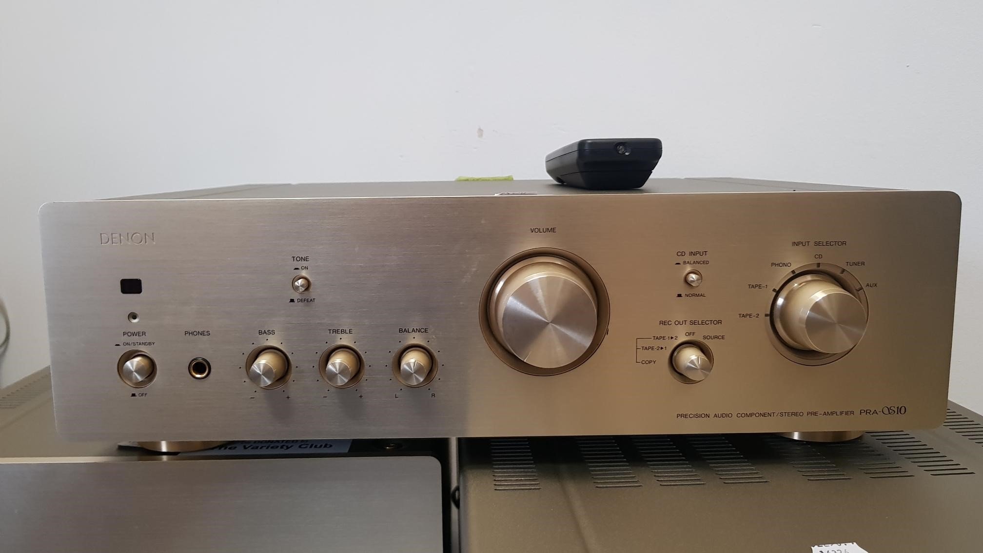 SOLD Denon PRAS10 preamp + POAS10 Monoblock Power Amplifiers