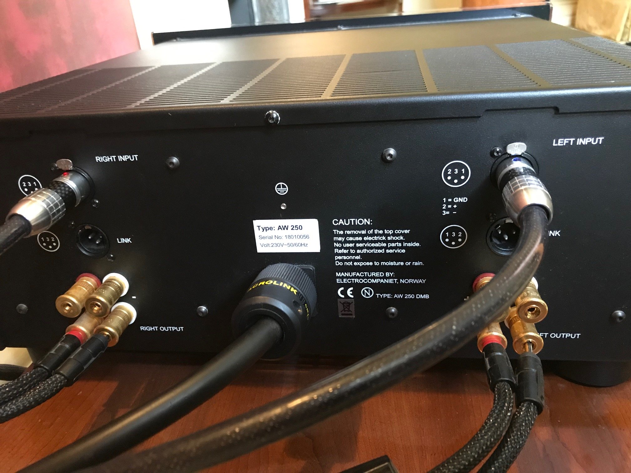 Electrocompaniet AW250R Power Amplifier - Stereo, Home Cinema ...