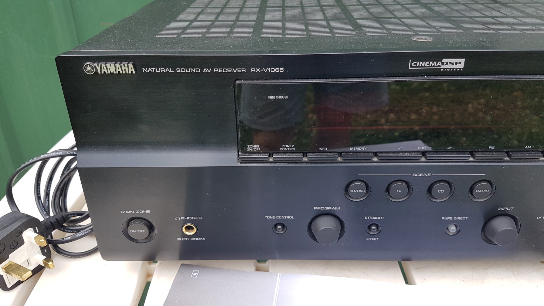 SOLD Yamaha 7.2 AV receiver RXV1065 4xHDMI 2 zones PHONO input ﻿ Hi