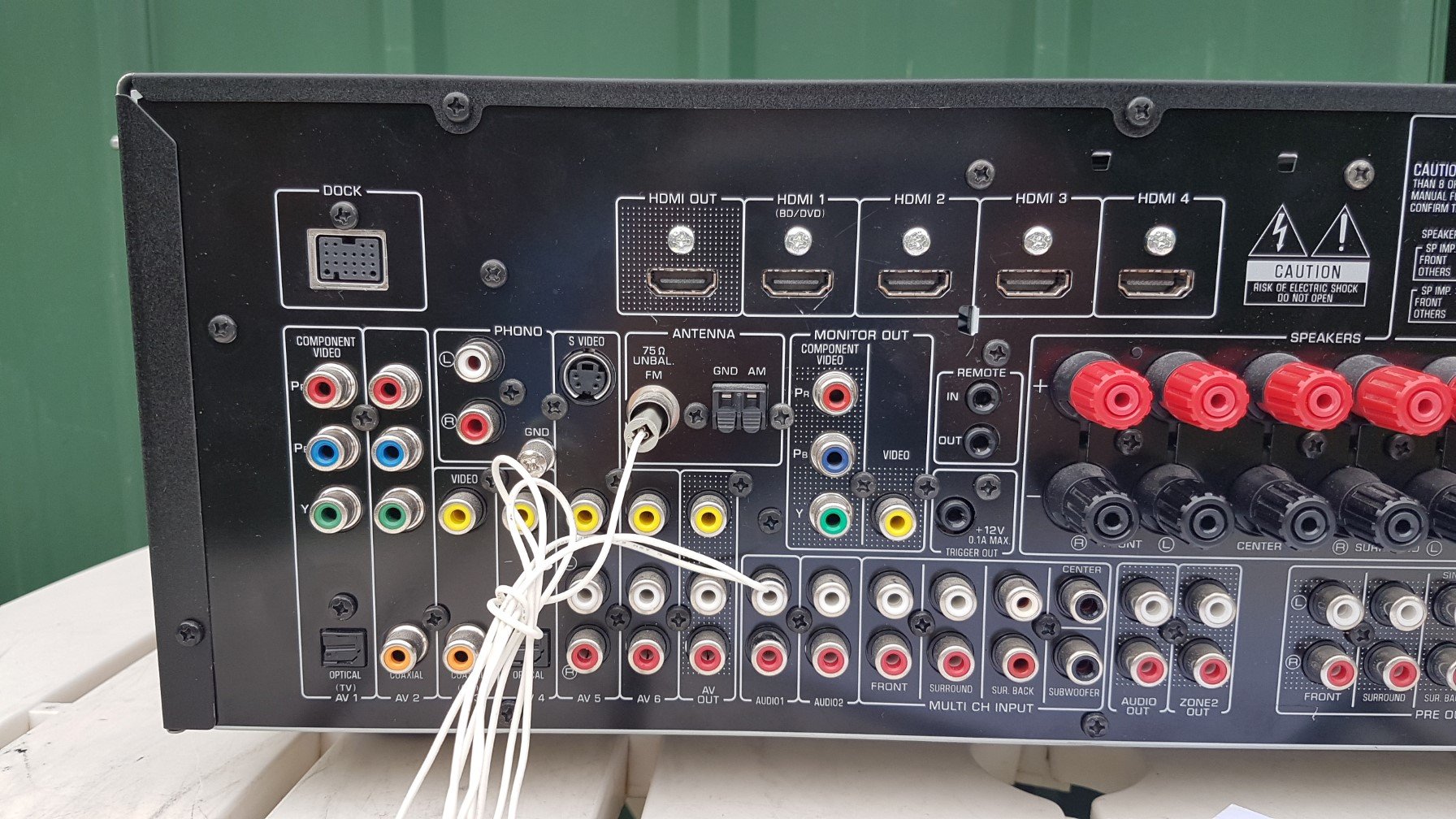 SOLD Yamaha 7.2 AV receiver RXV1065 4xHDMI 2 zones PHONO input Hi