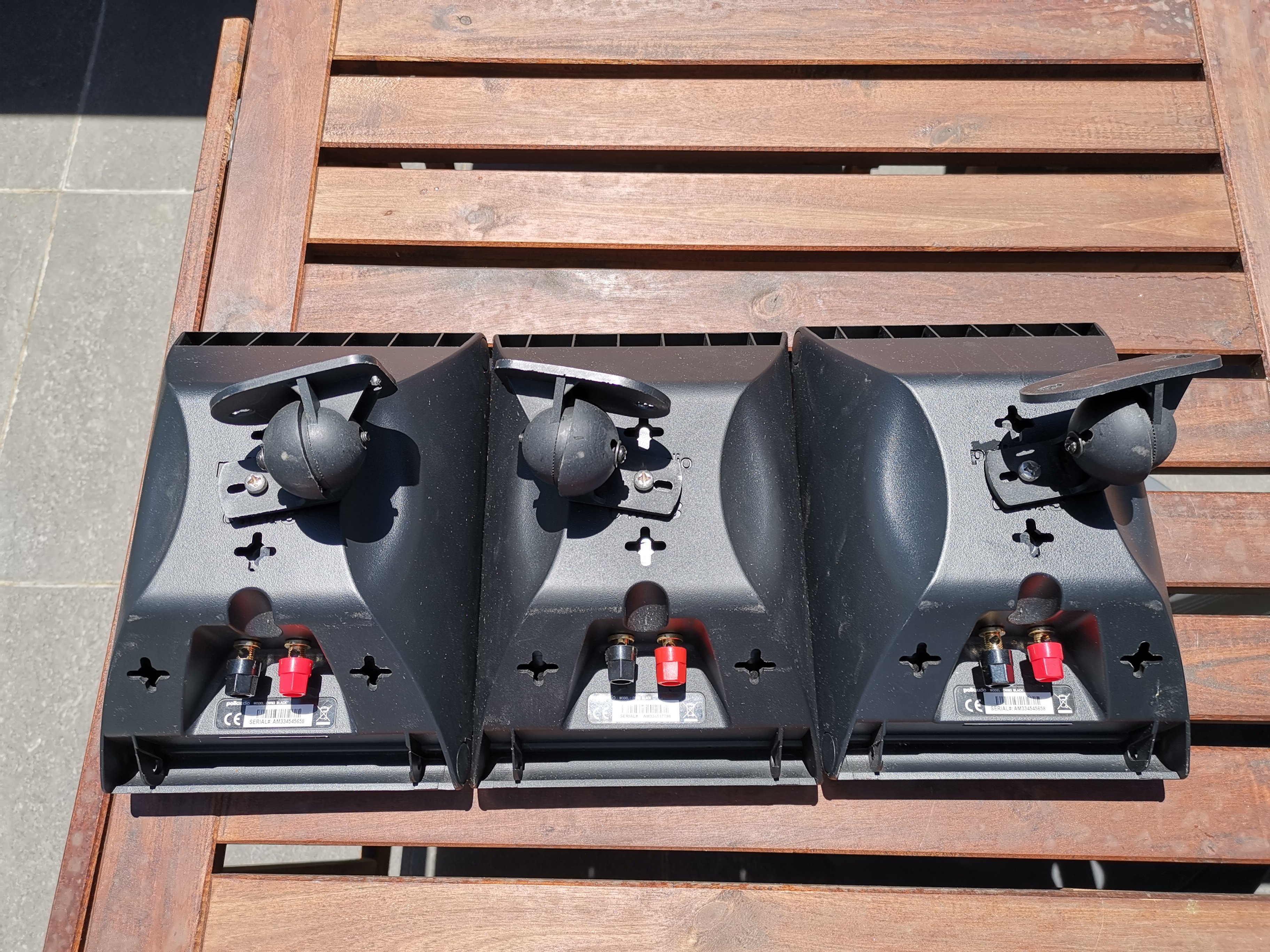 FS Polk Audio OWM3 5 Speaker Set Atmos DTS X Aura 3D VIC Hi 