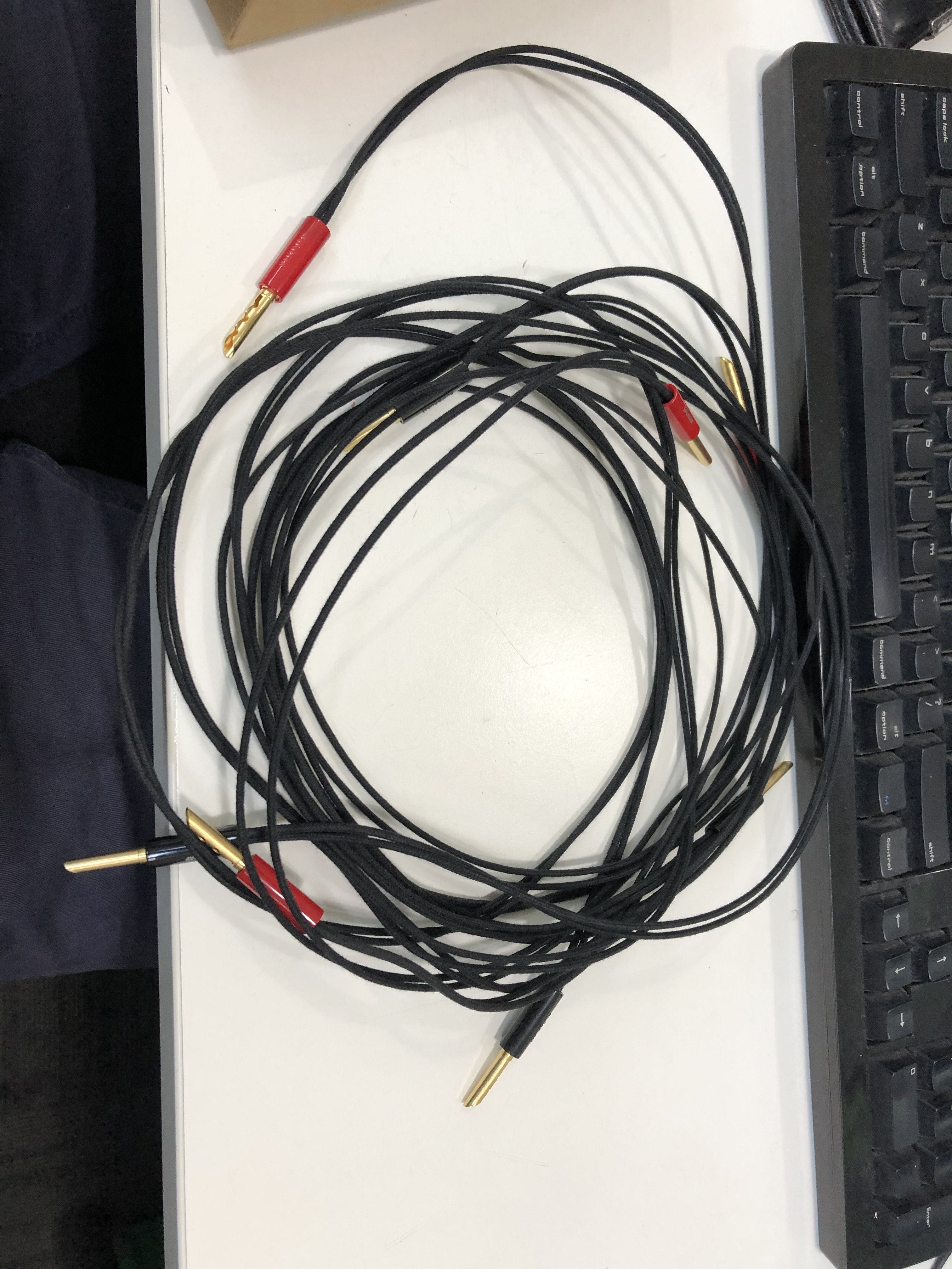 SOLD FS Duelund speaker cable ﻿ Stereo, Home Cinema, Headphones