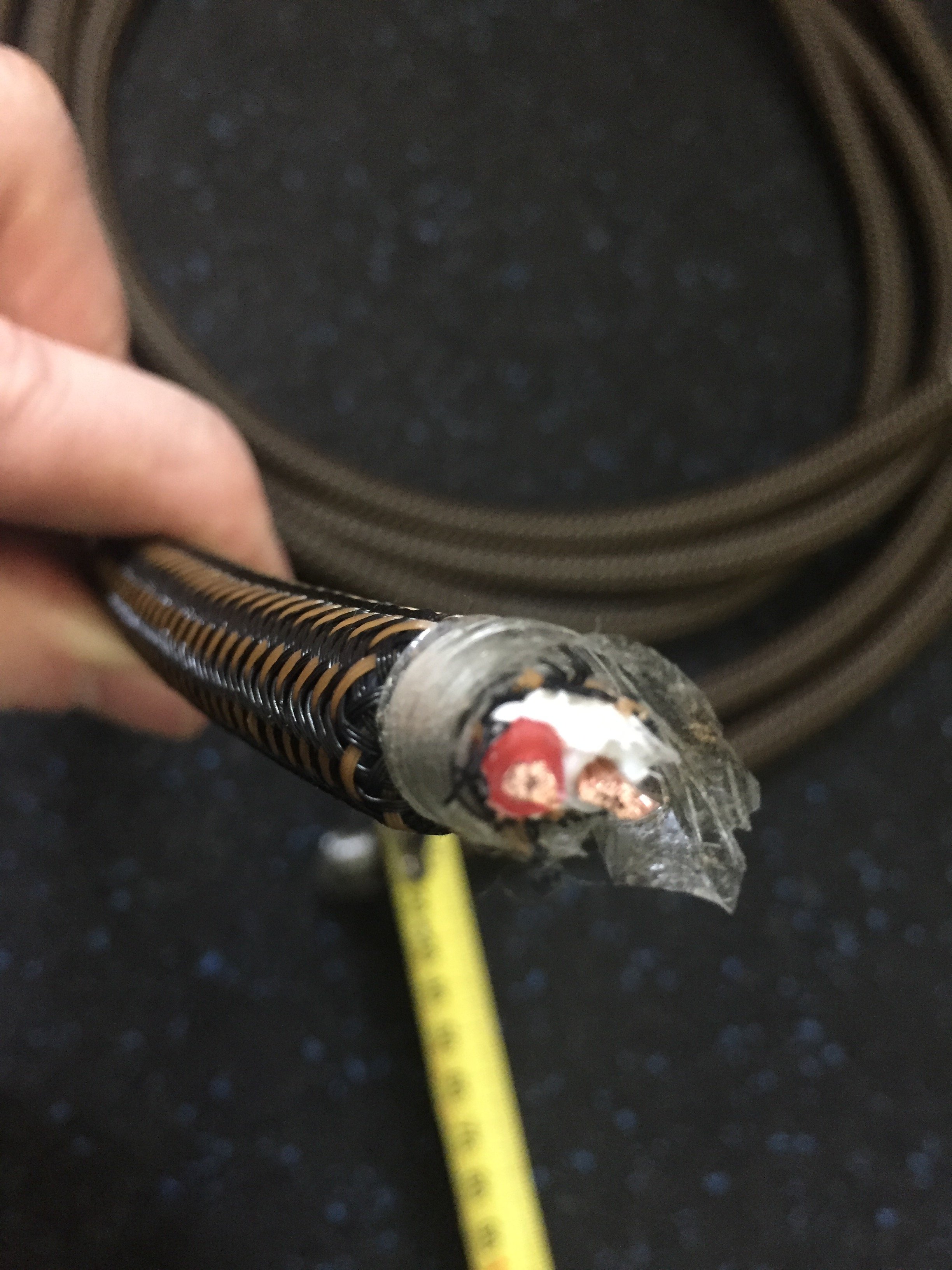 FS Unterminated speaker cable pair 2.15M ﻿ Stereo, Home Cinema